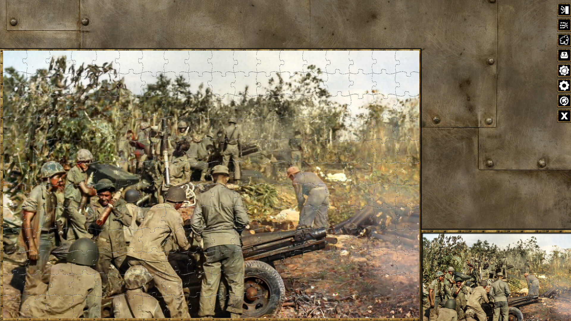 Pixel Puzzles WW2 Jigsaw - Pack: Battle of Peleliu screenshot 1