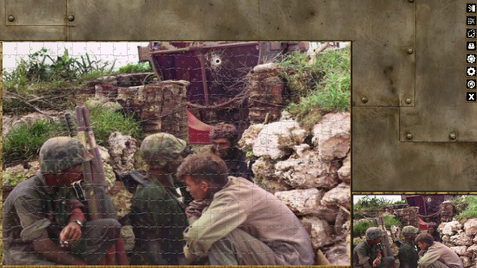 Pixel Puzzles WW2 Jigsaw - Pack: Battle of Peleliu screenshot 8