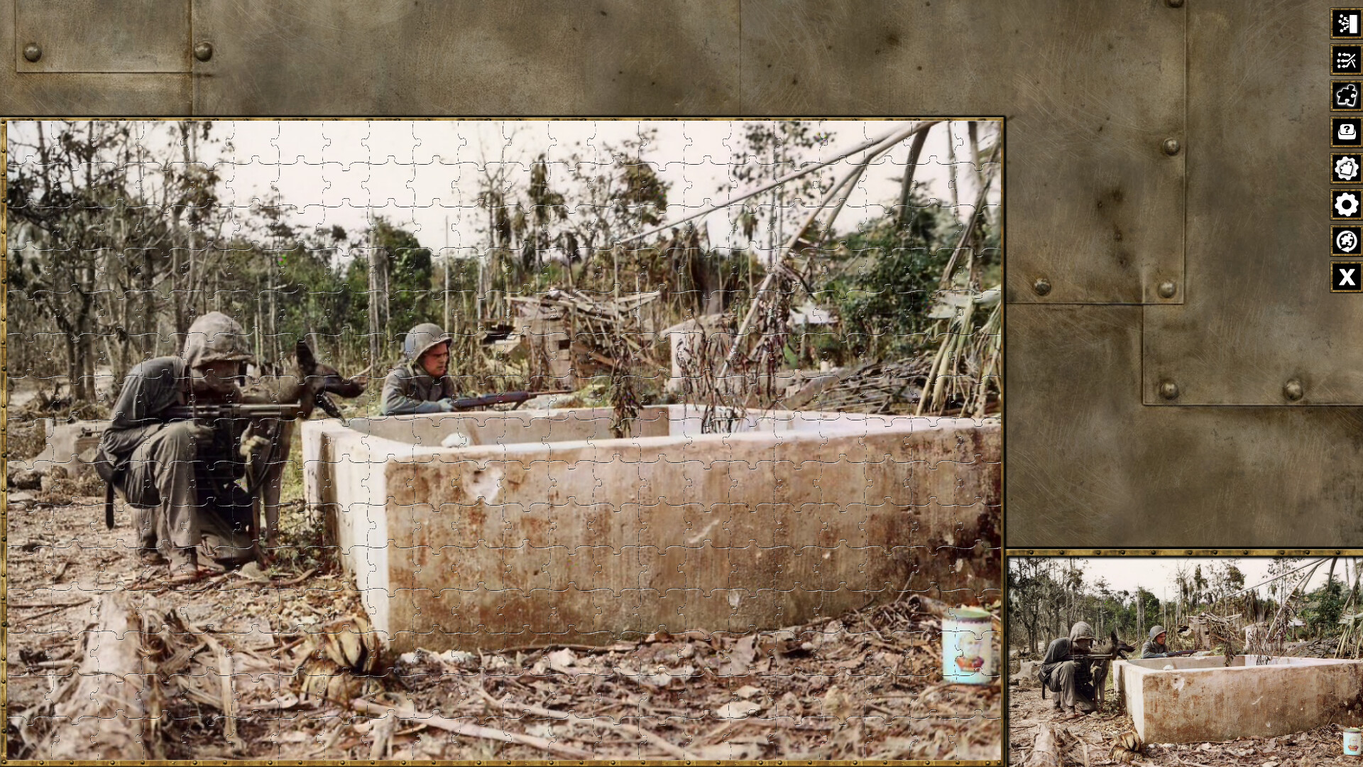 Pixel Puzzles WW2 Jigsaw - Pack: Battle of Peleliu screenshot 17
