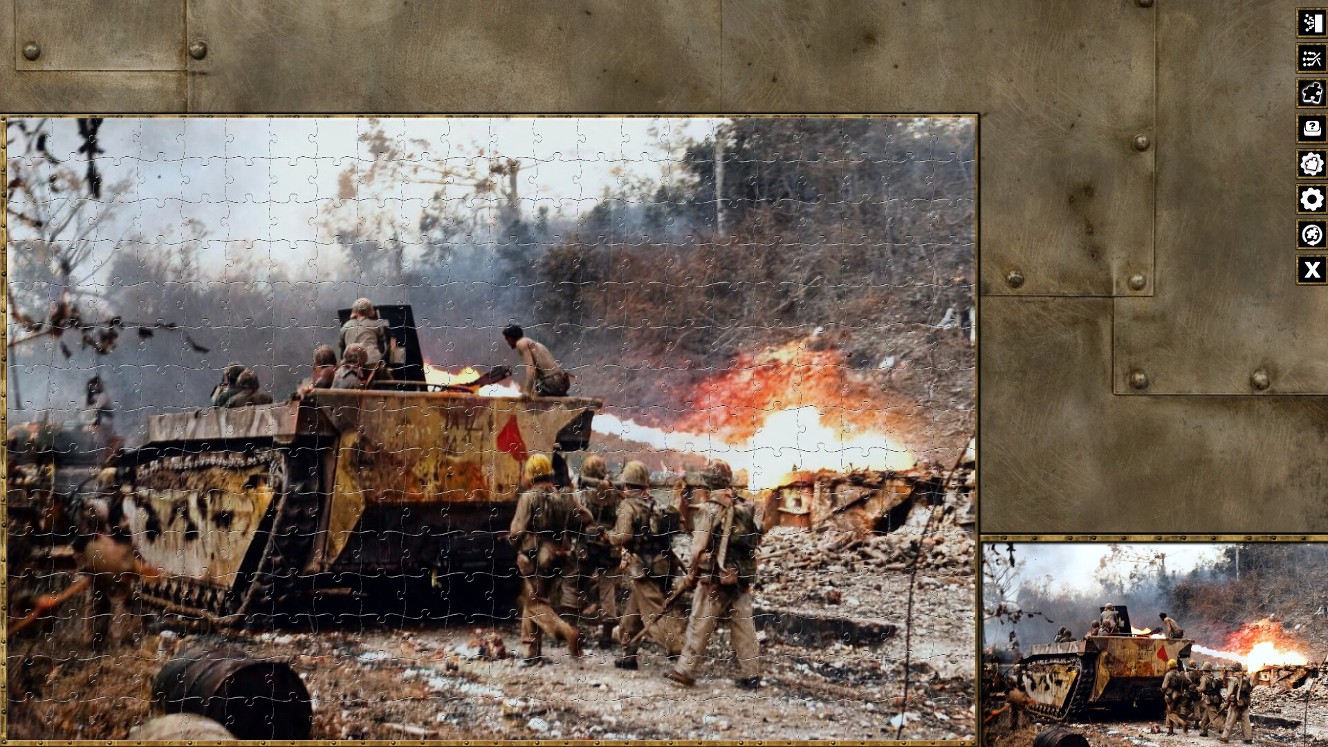 Pixel Puzzles WW2 Jigsaw - Pack: Battle of Peleliu screenshot 2