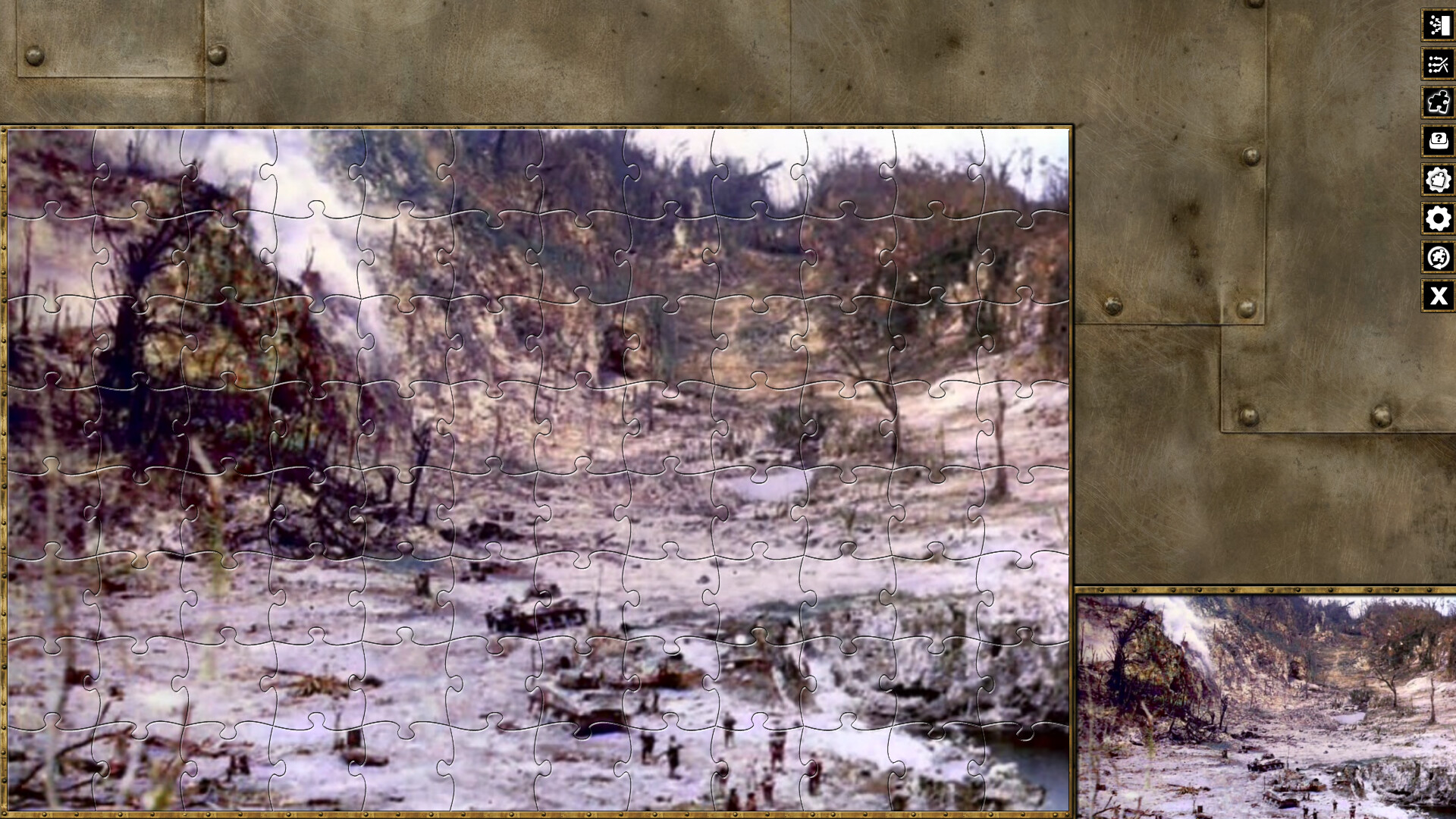 Pixel Puzzles WW2 Jigsaw - Pack: Battle of Peleliu screenshot 7