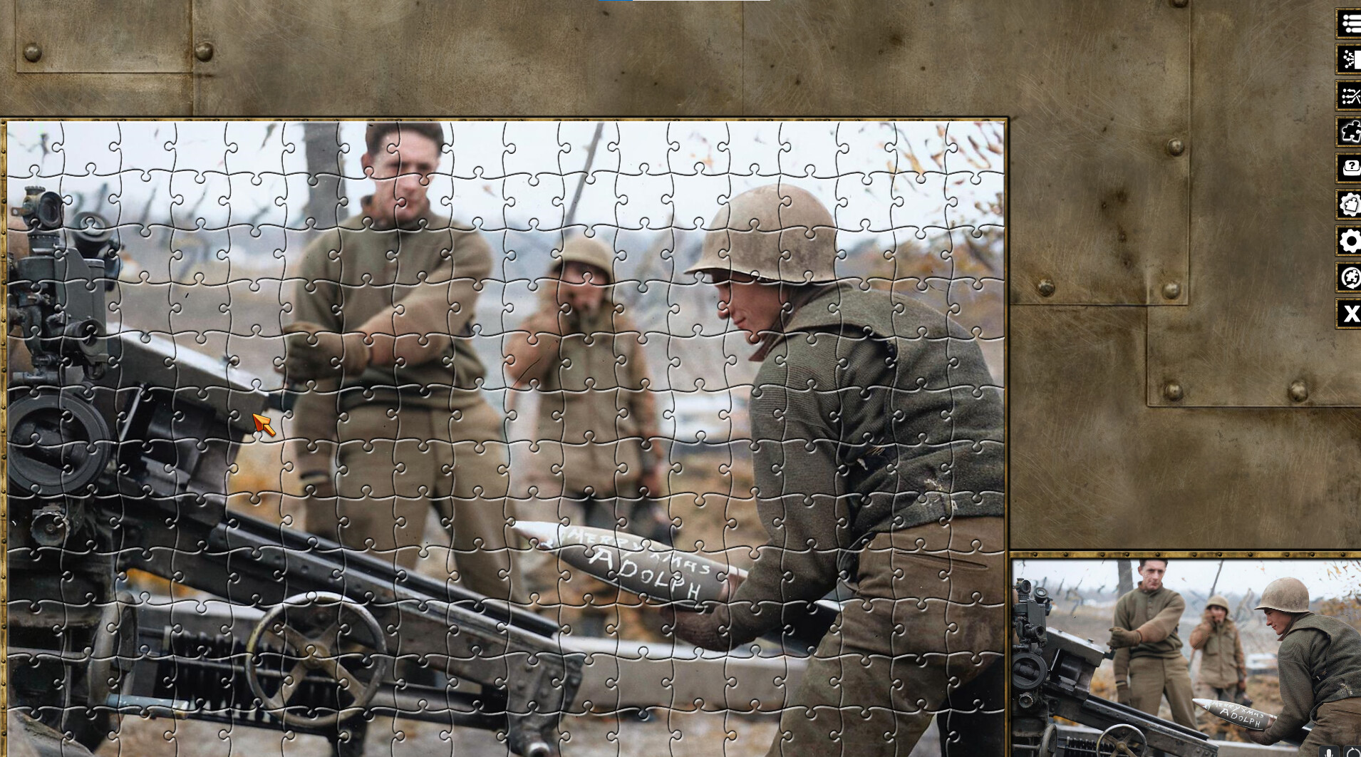 Pixel Puzzles WW2 Jigsaw - Pack: Battle of the Bulge screenshot 6