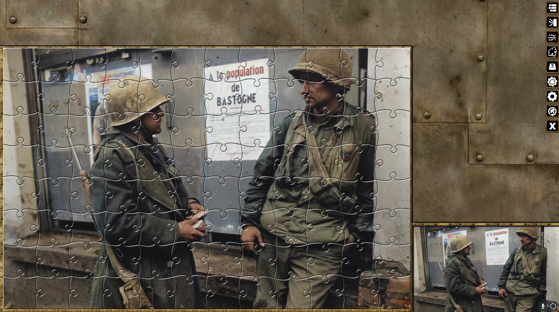 Pixel Puzzles WW2 Jigsaw - Pack: Battle of the Bulge screenshot 4