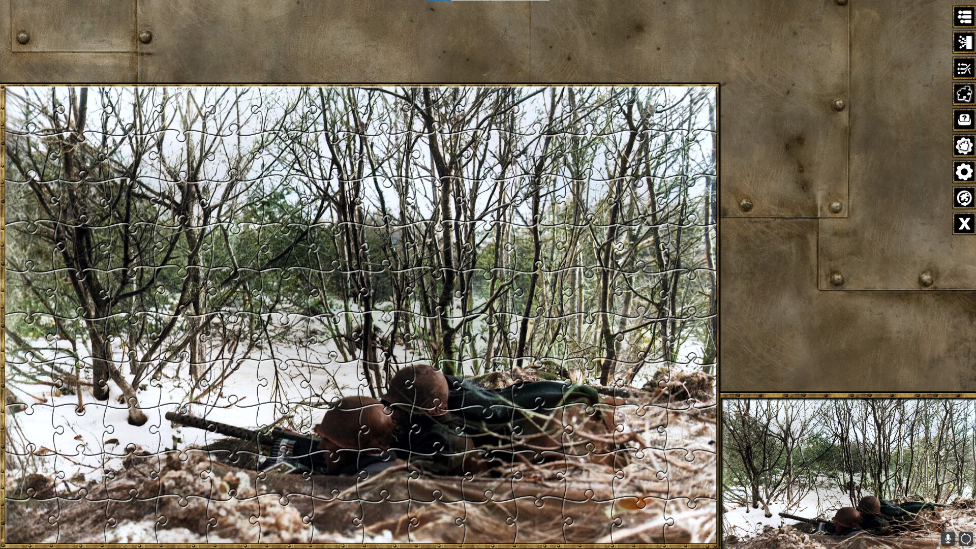 Pixel Puzzles WW2 Jigsaw - Pack: Battle of the Bulge screenshot 7