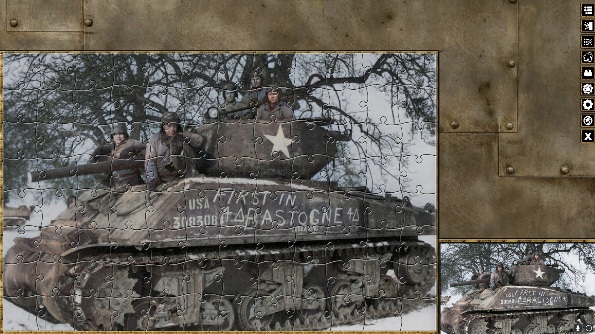 Pixel Puzzles WW2 Jigsaw - Pack: Battle of the Bulge screenshot 5