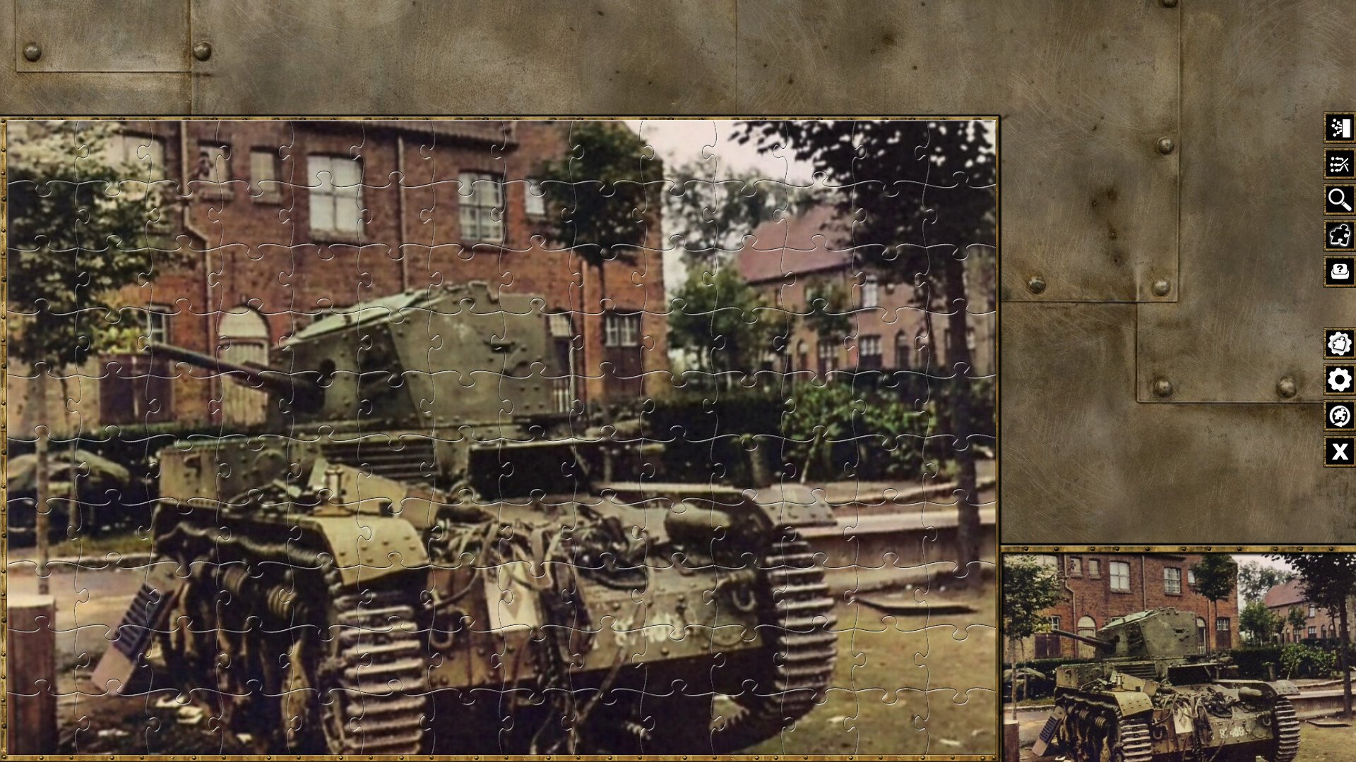 Pixel Puzzles WW2 Jigsaw - Pack: French Tanks screenshot 14