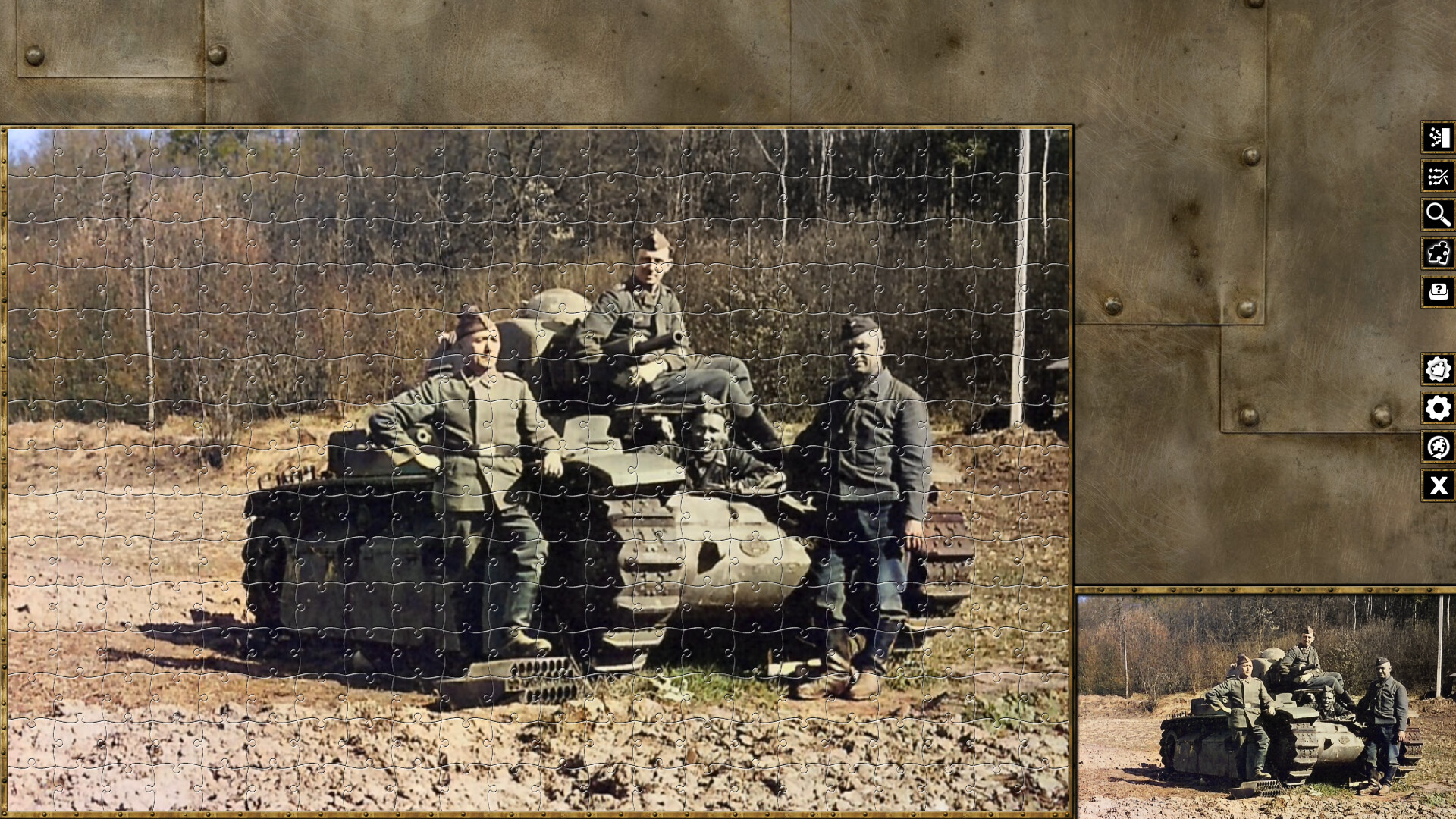 Pixel Puzzles WW2 Jigsaw - Pack: French Tanks screenshot 16