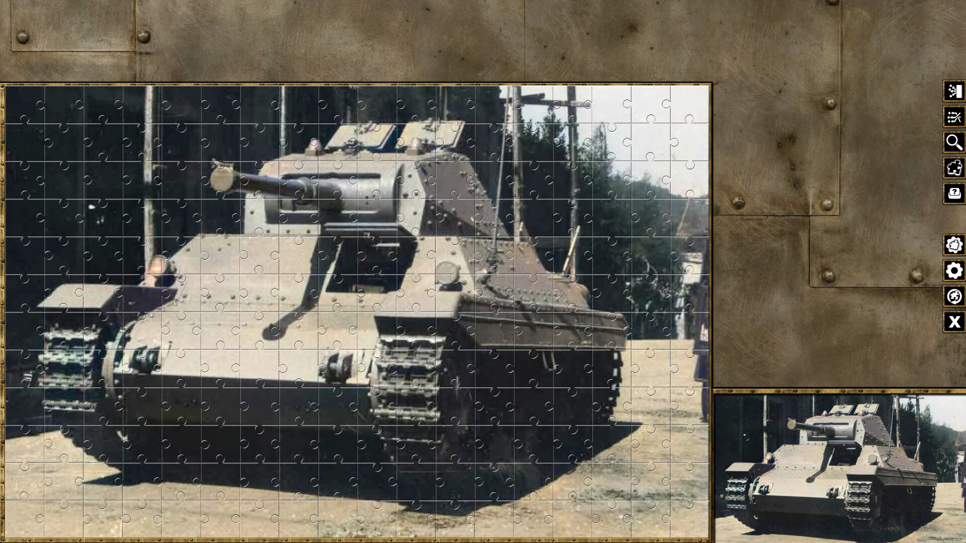 Pixel Puzzles WW2 Jigsaw - Pack: Italian Tanks screenshot 14