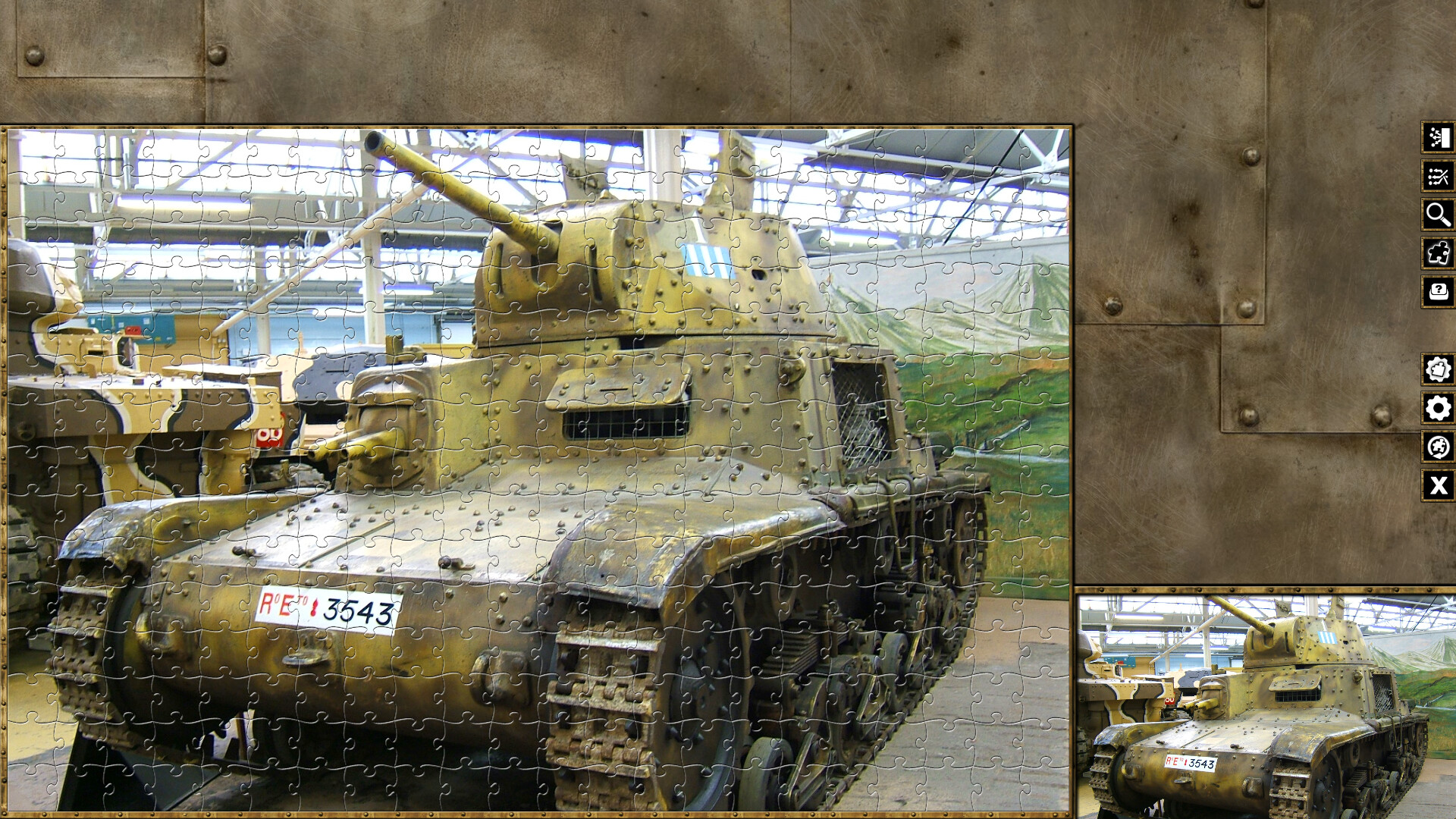 Pixel Puzzles WW2 Jigsaw - Pack: Italian Tanks screenshot 9