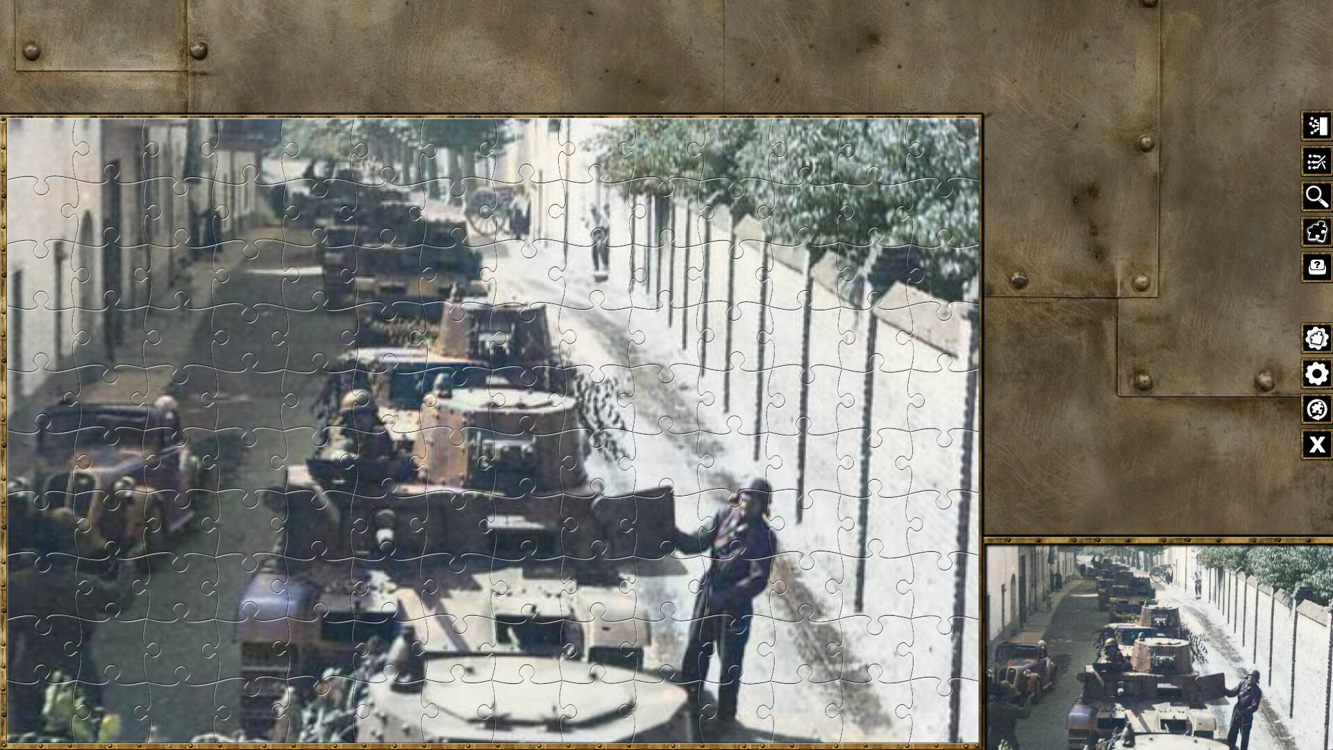 Pixel Puzzles WW2 Jigsaw - Pack: Italian Tanks screenshot 6