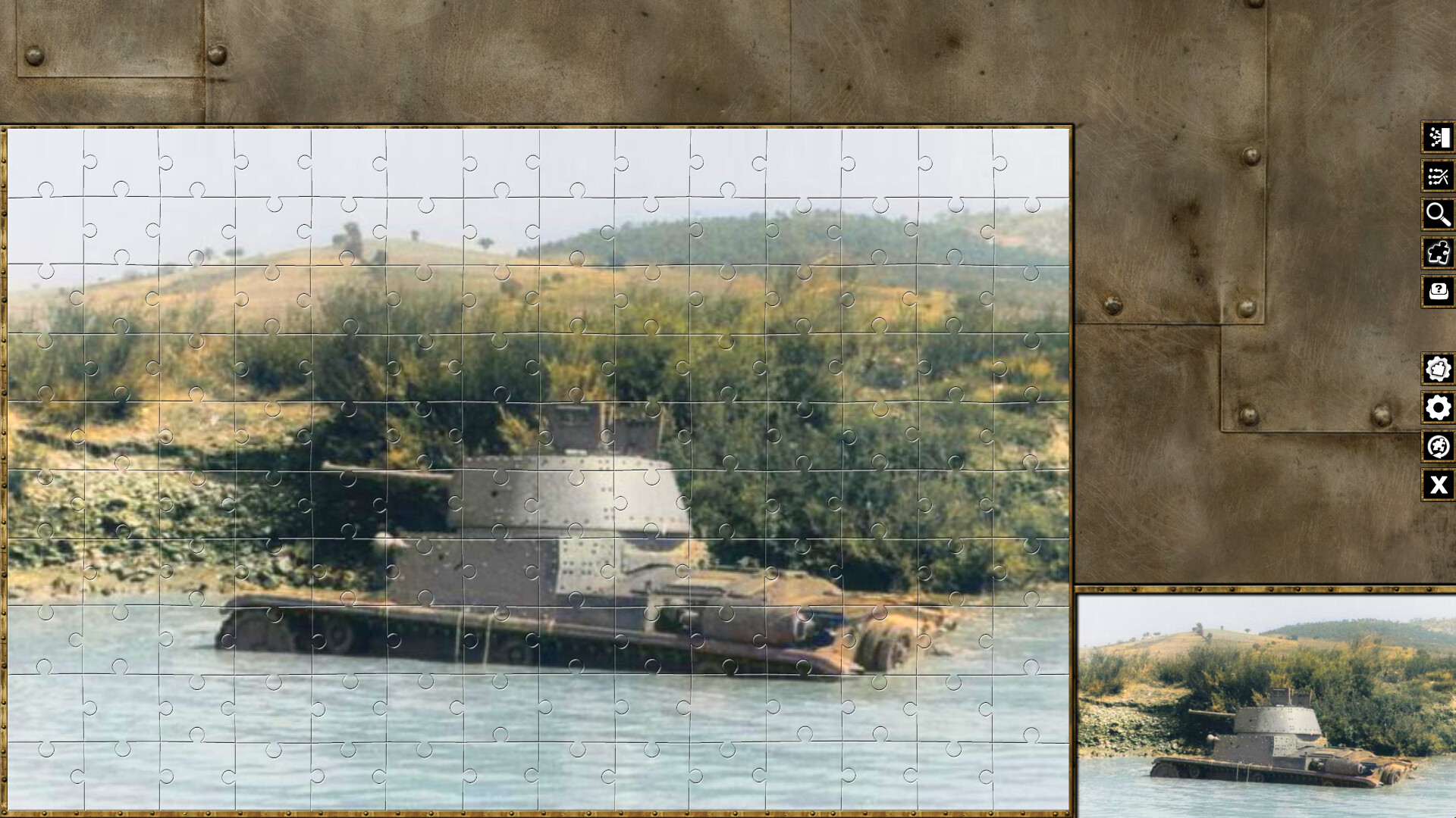 Pixel Puzzles WW2 Jigsaw - Pack: Italian Tanks screenshot 13