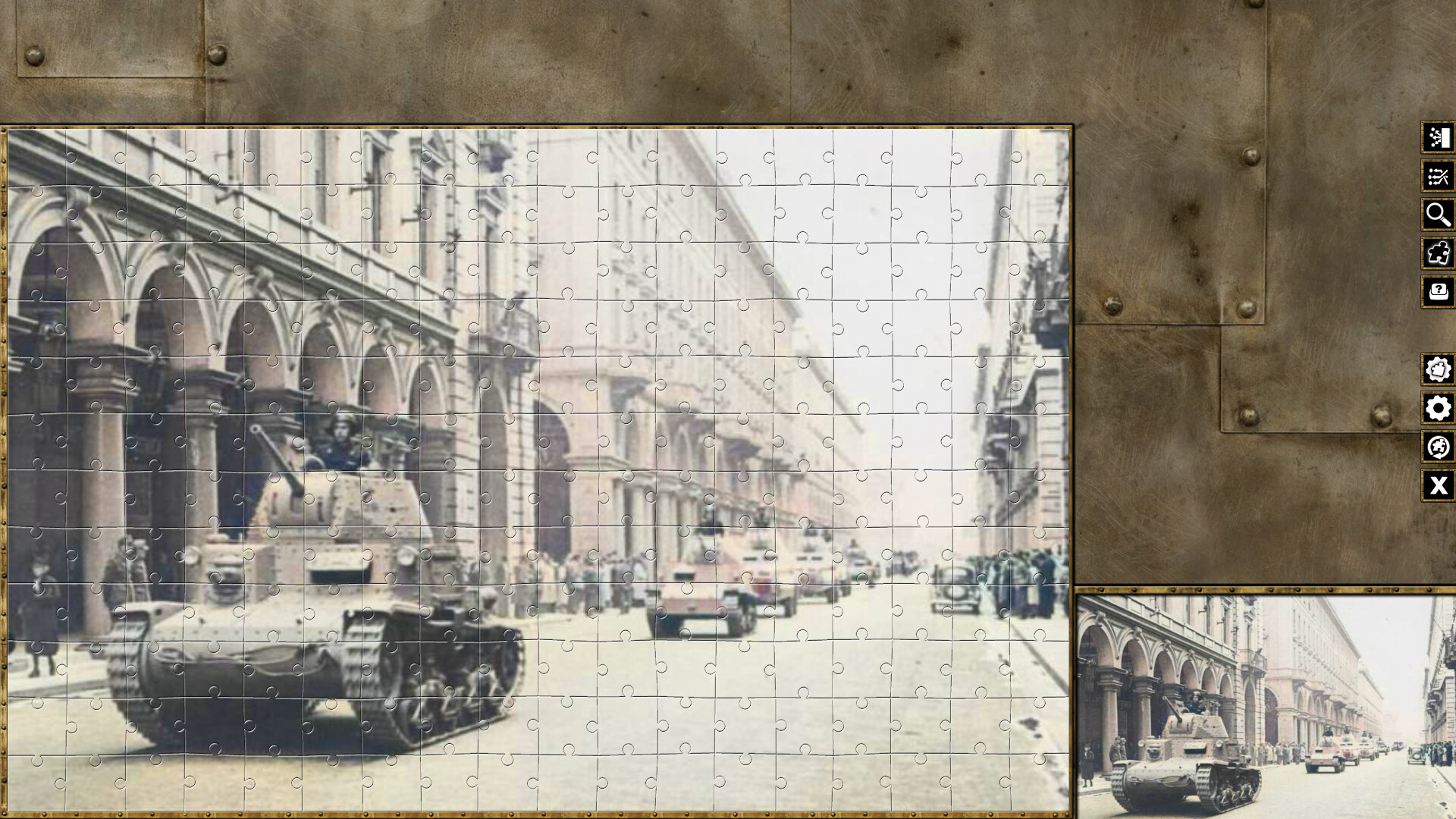 Pixel Puzzles WW2 Jigsaw - Pack: Italian Tanks screenshot 7