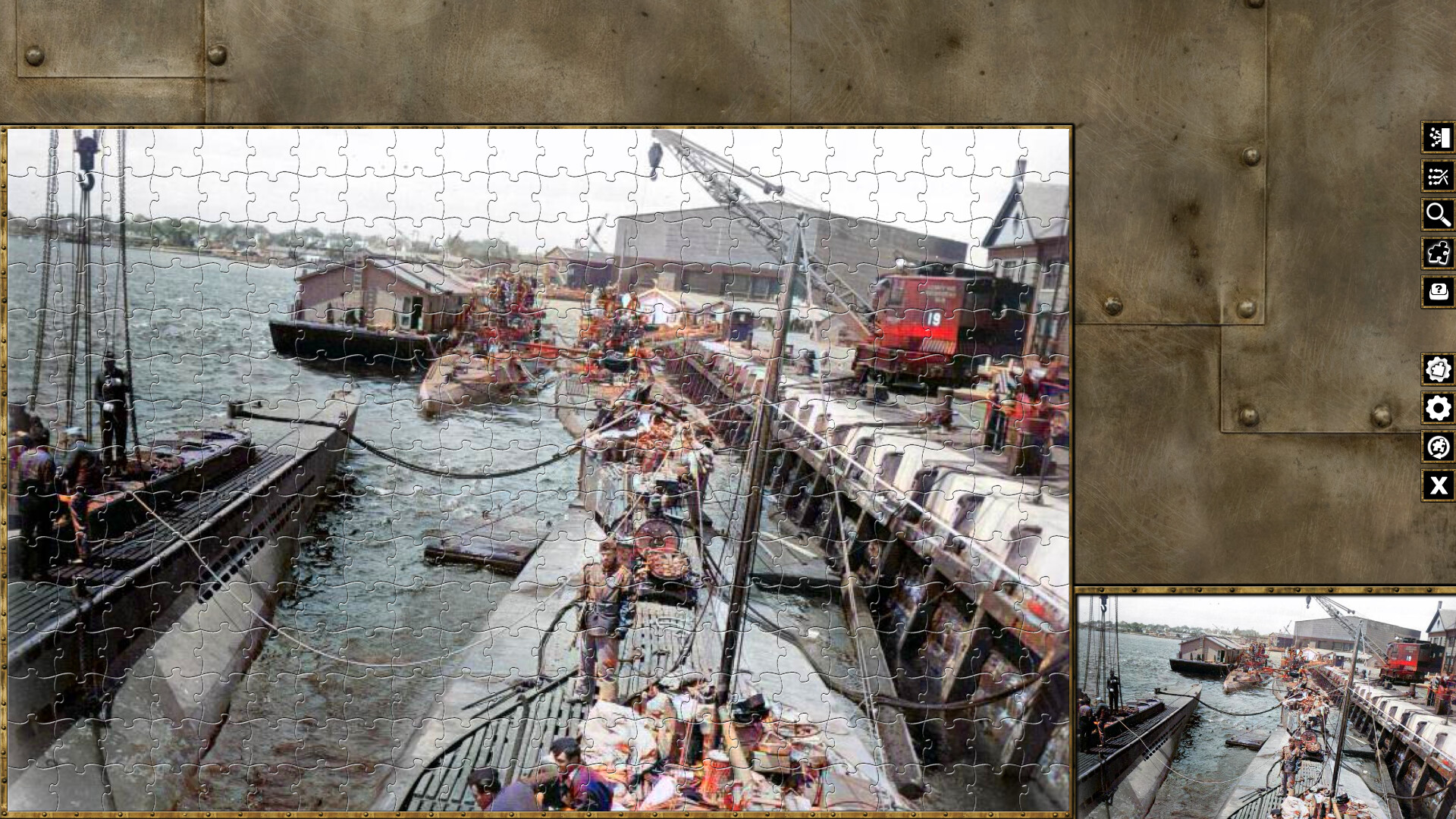 Pixel Puzzles WW2 Jigsaw - Pack: Kriegsmarine screenshot 2