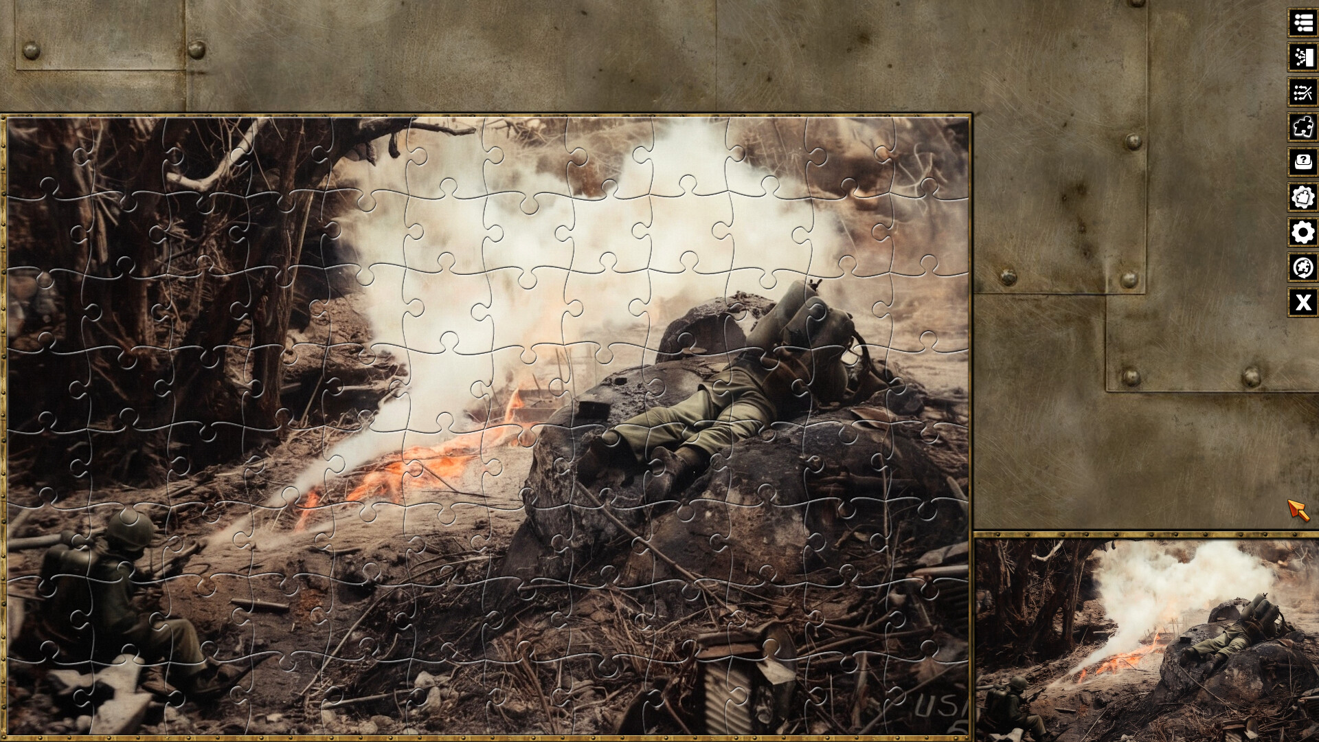 Pixel Puzzles WW2 Jigsaw - Pack: Battle of Iwo Jima screenshot 2