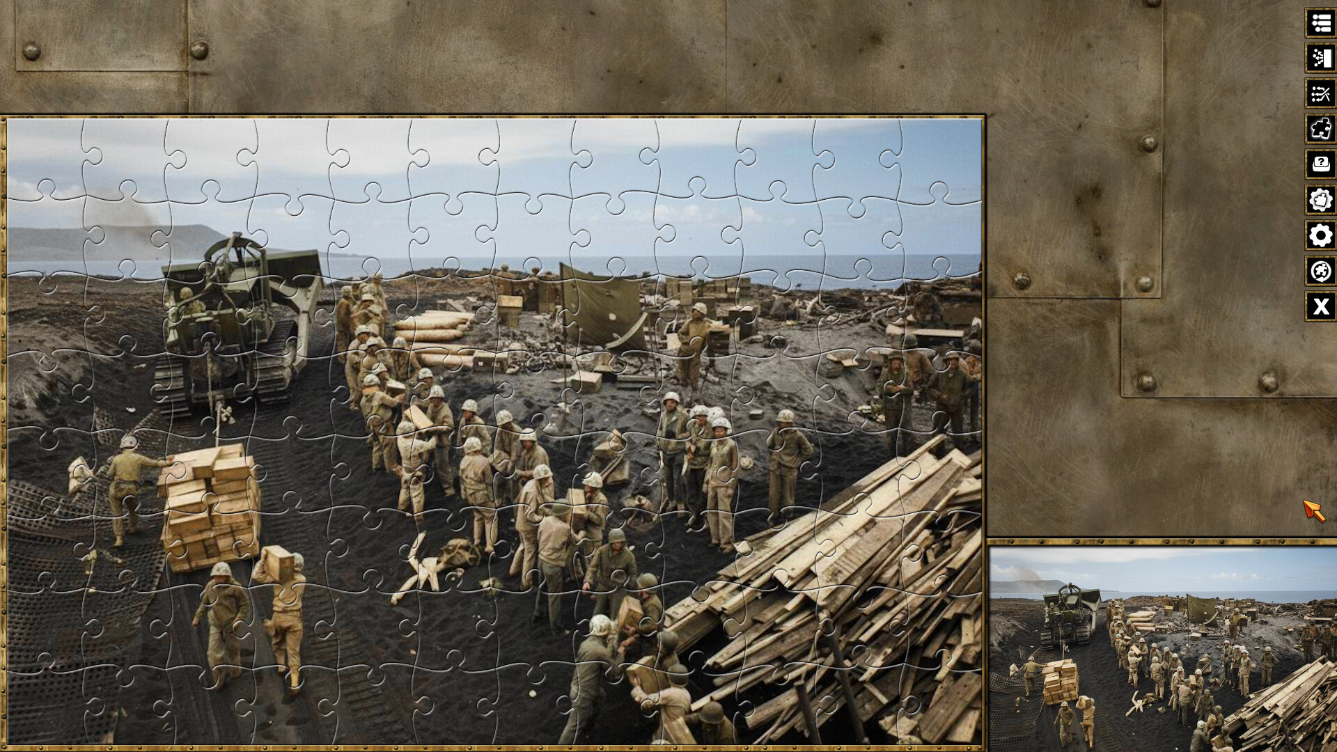 Pixel Puzzles WW2 Jigsaw - Pack: Battle of Iwo Jima screenshot 10