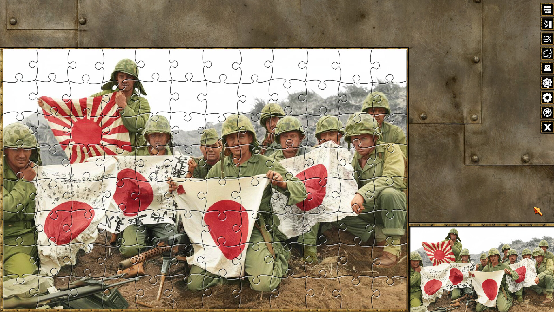 Pixel Puzzles WW2 Jigsaw - Pack: Battle of Iwo Jima screenshot 1