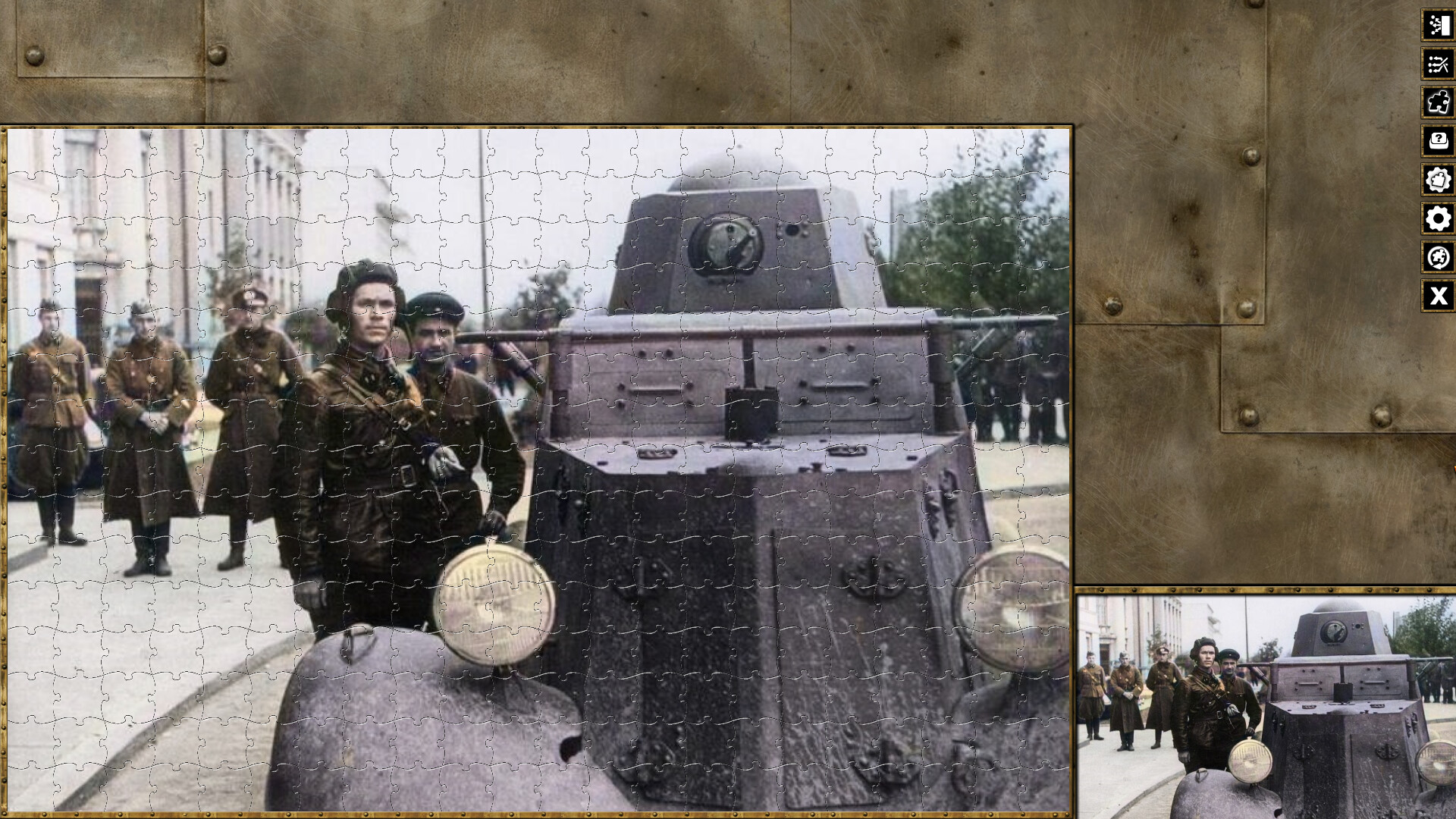 Pixel Puzzles WW2 Jigsaw - Pack: Soviet Invasion of Poland screenshot 1