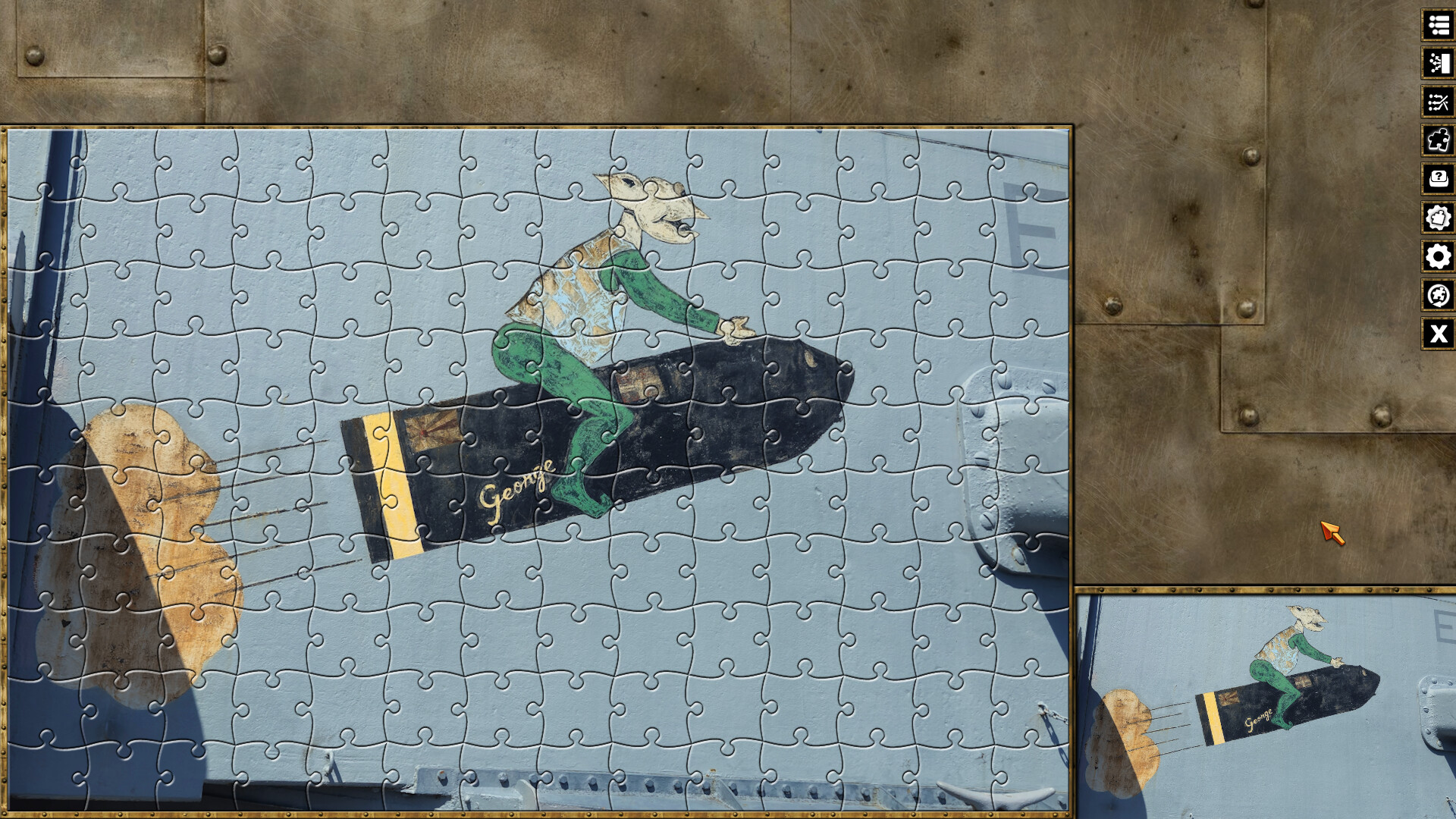 Pixel Puzzles WW2 Jigsaw - Pack: USS Massachuesetts screenshot 4