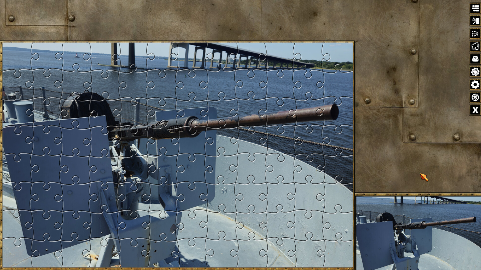 Pixel Puzzles WW2 Jigsaw - Pack: USS Massachuesetts screenshot 14