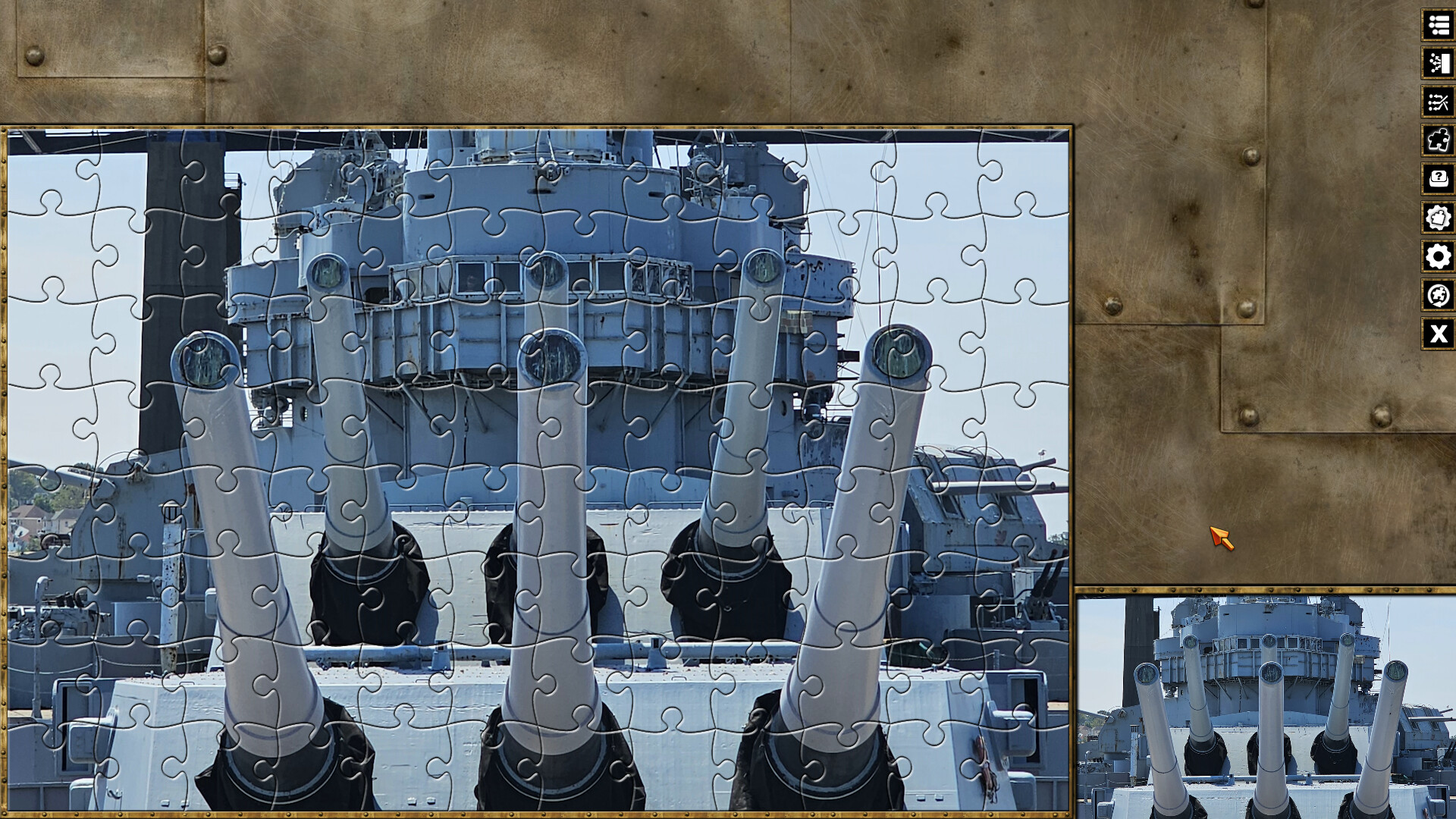 Pixel Puzzles WW2 Jigsaw - Pack: USS Massachuesetts screenshot 5