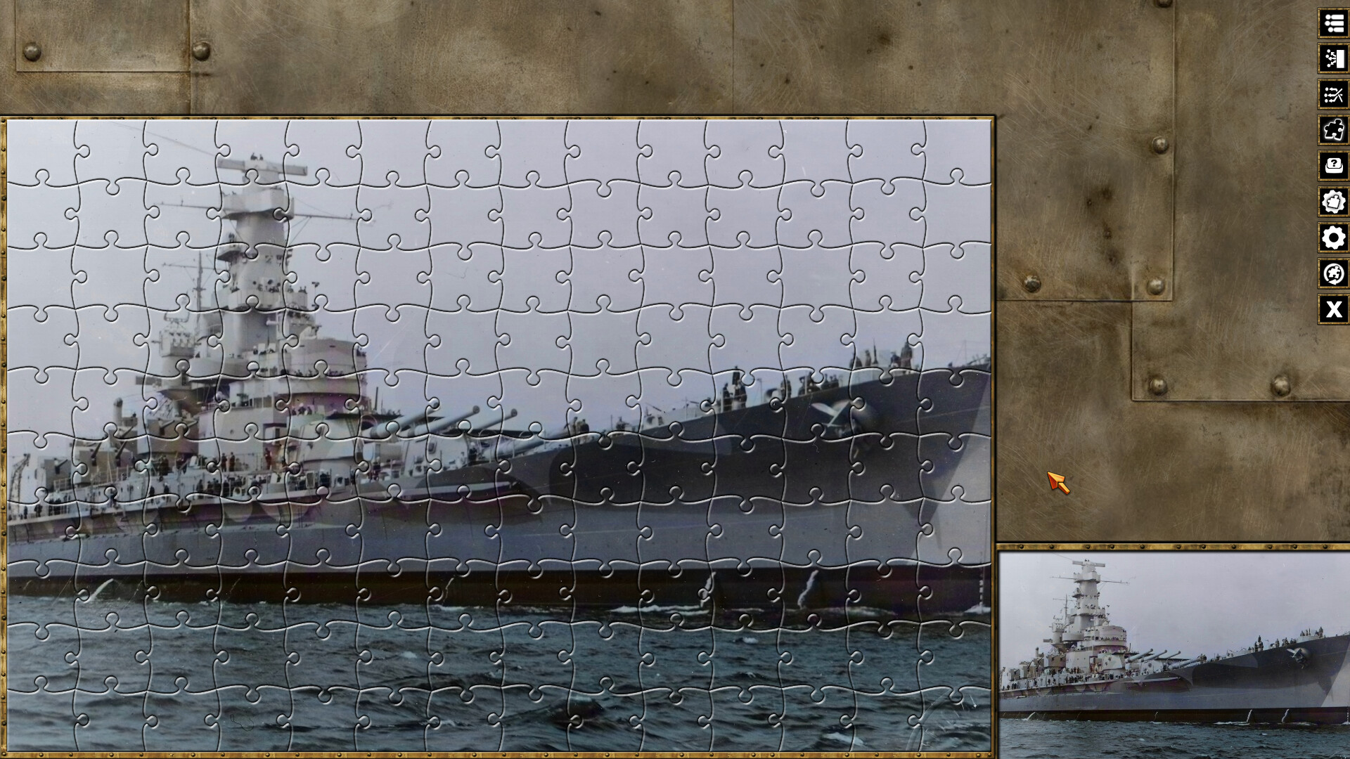 Pixel Puzzles WW2 Jigsaw - Pack: USS Massachuesetts screenshot 10
