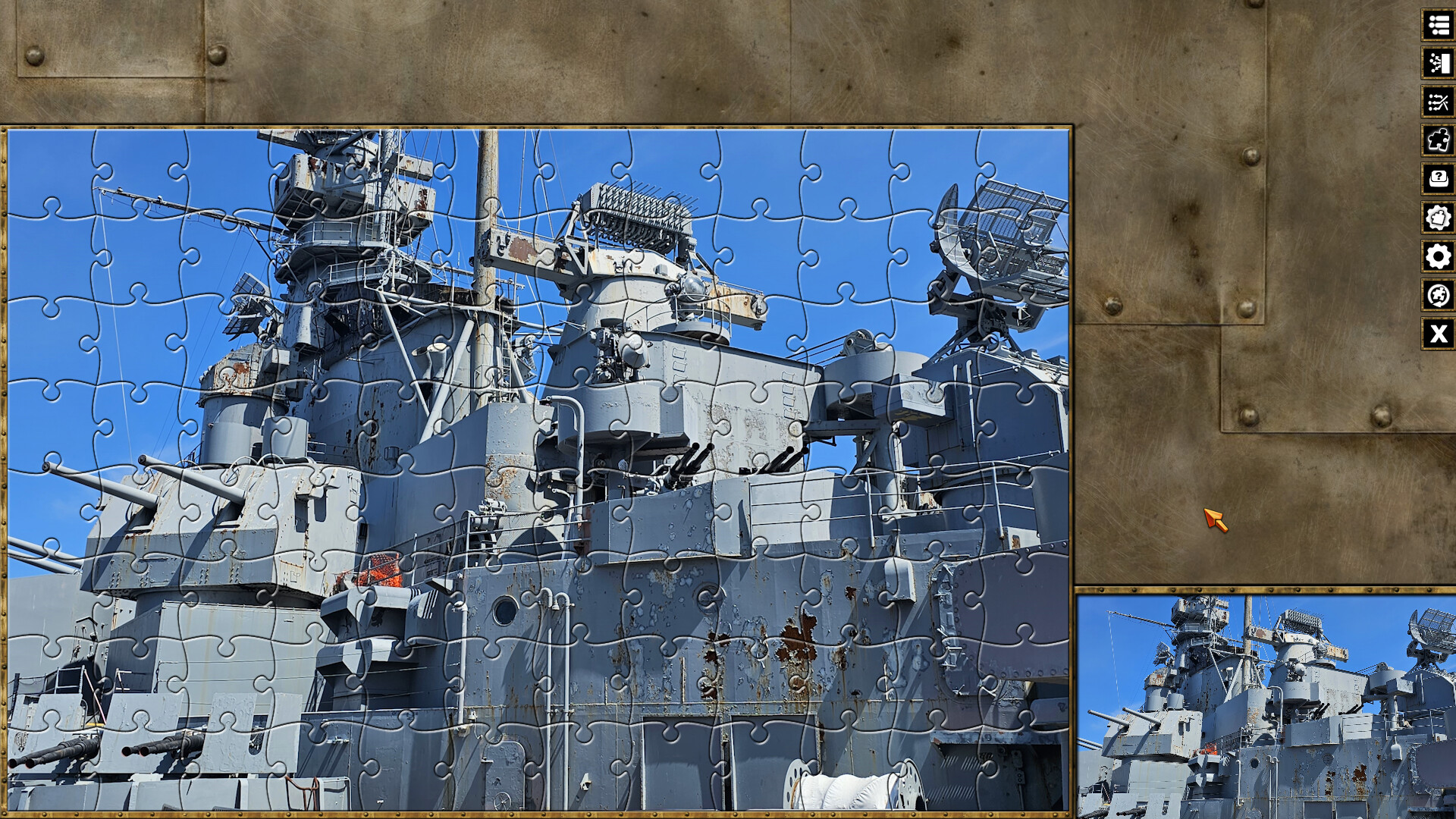 Pixel Puzzles WW2 Jigsaw - Pack: USS Massachuesetts screenshot 7