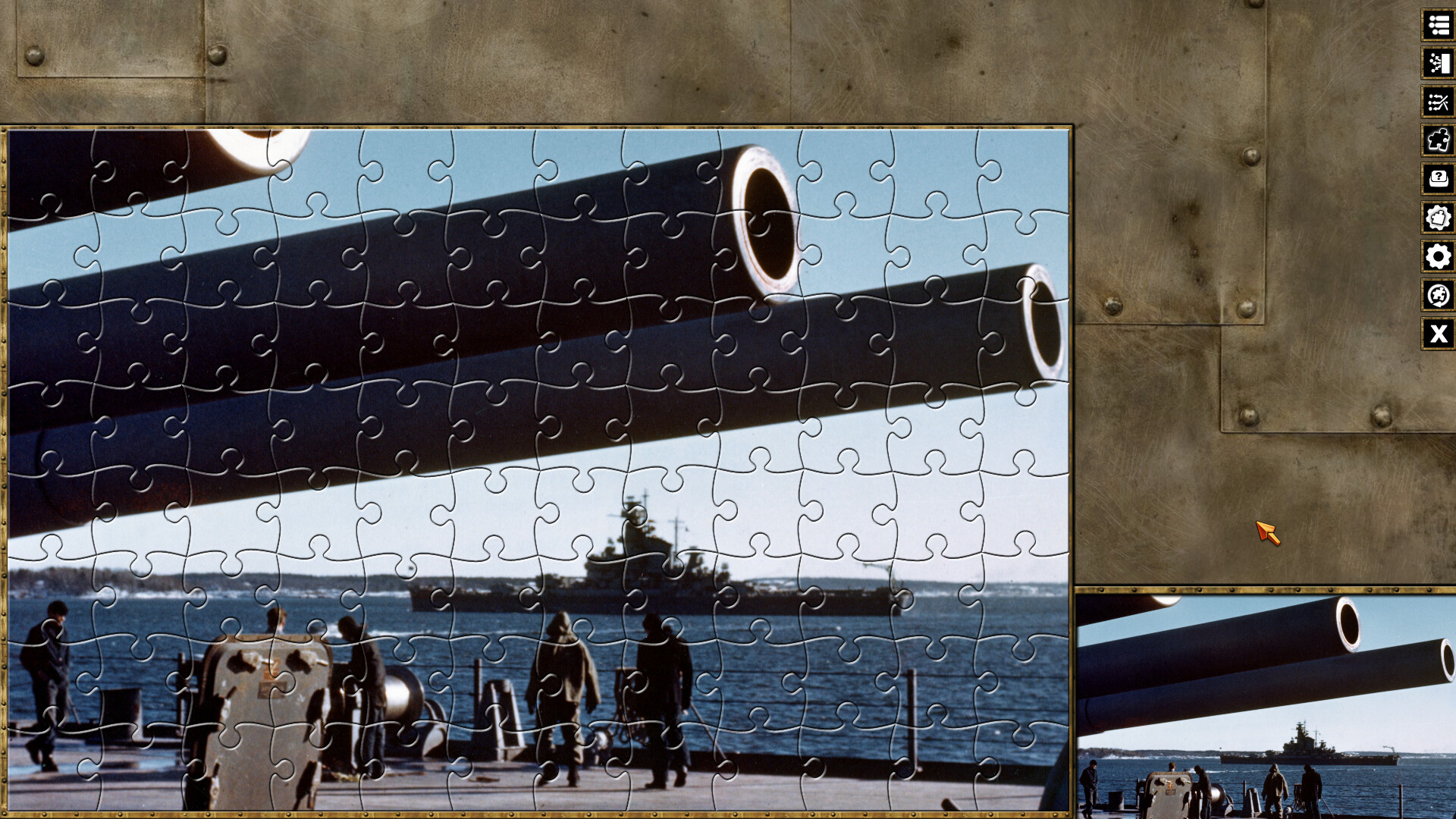 Pixel Puzzles WW2 Jigsaw - Pack: USS Massachuesetts screenshot 3