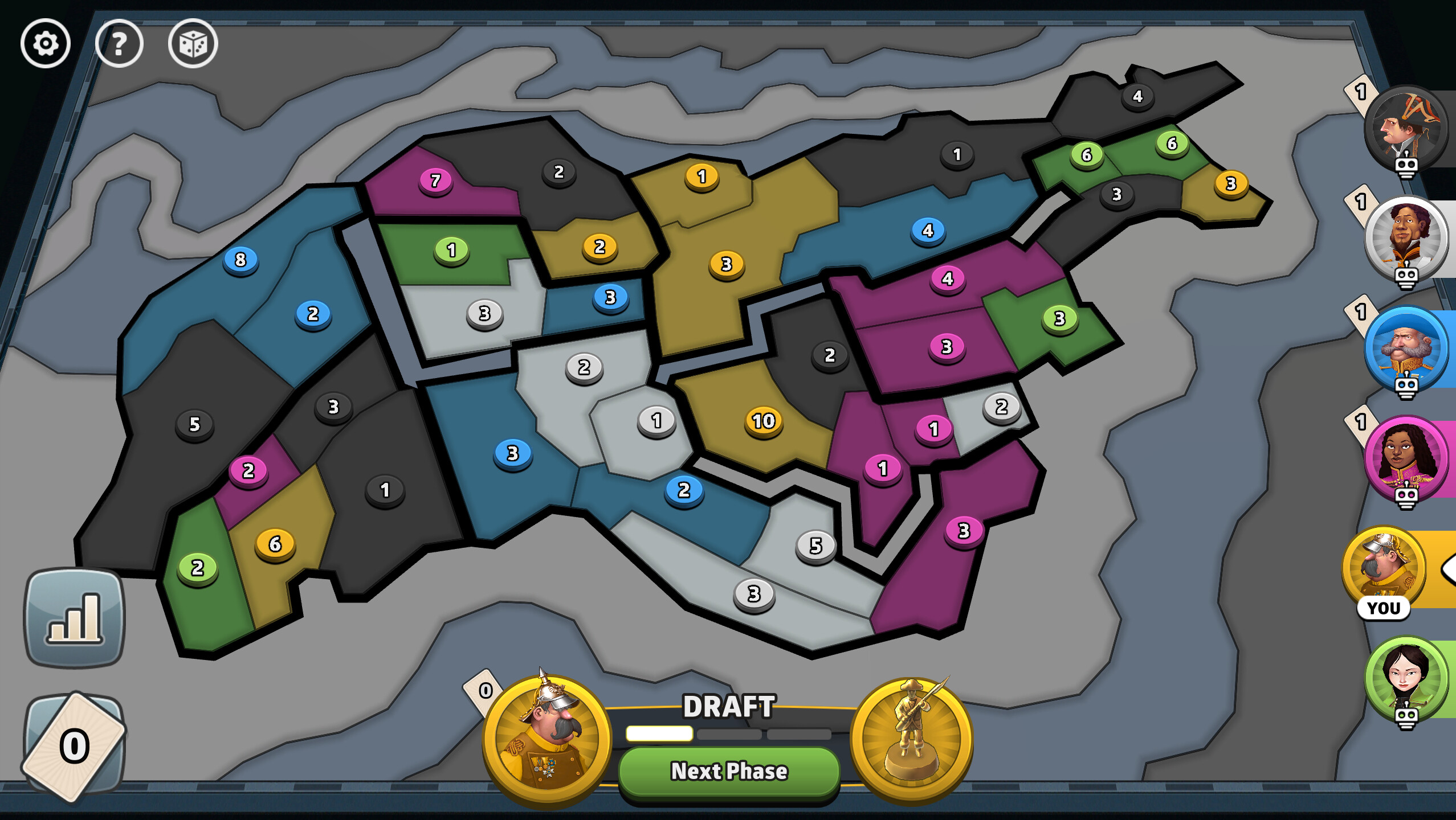 RISK: Global Domination - Lost Cities Map Pack screenshot 1
