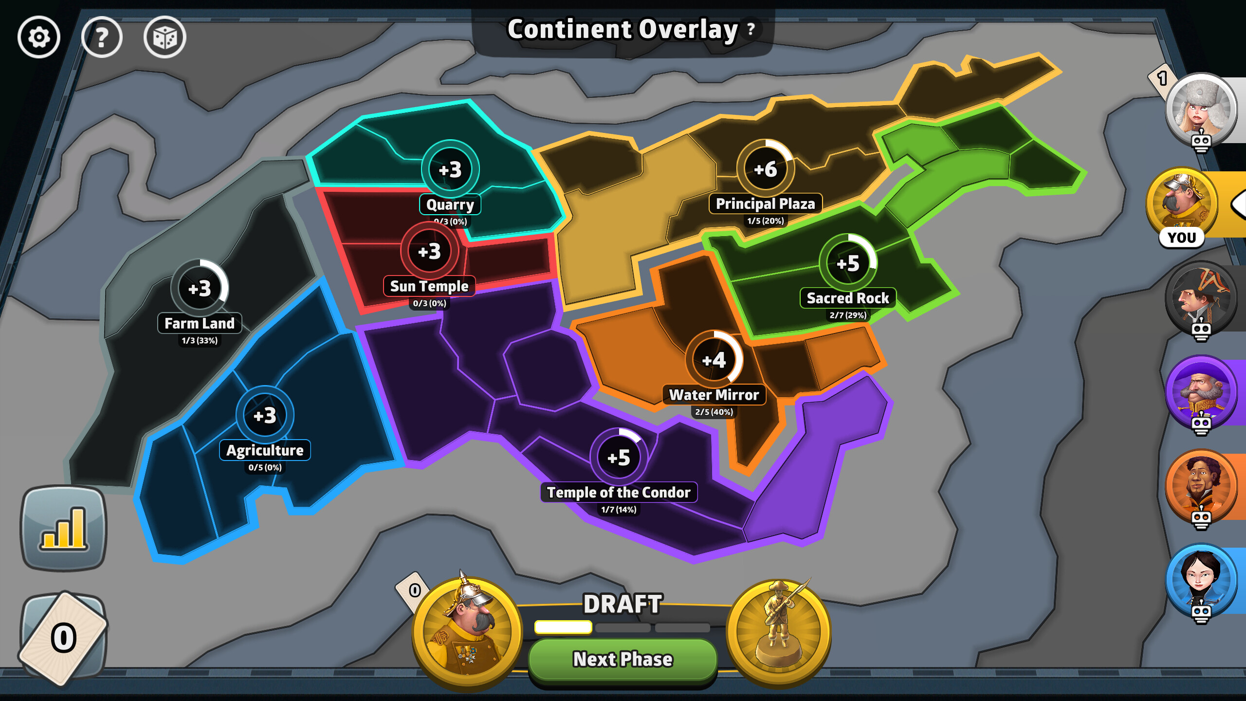 RISK: Global Domination - Lost Cities Map Pack screenshot 2