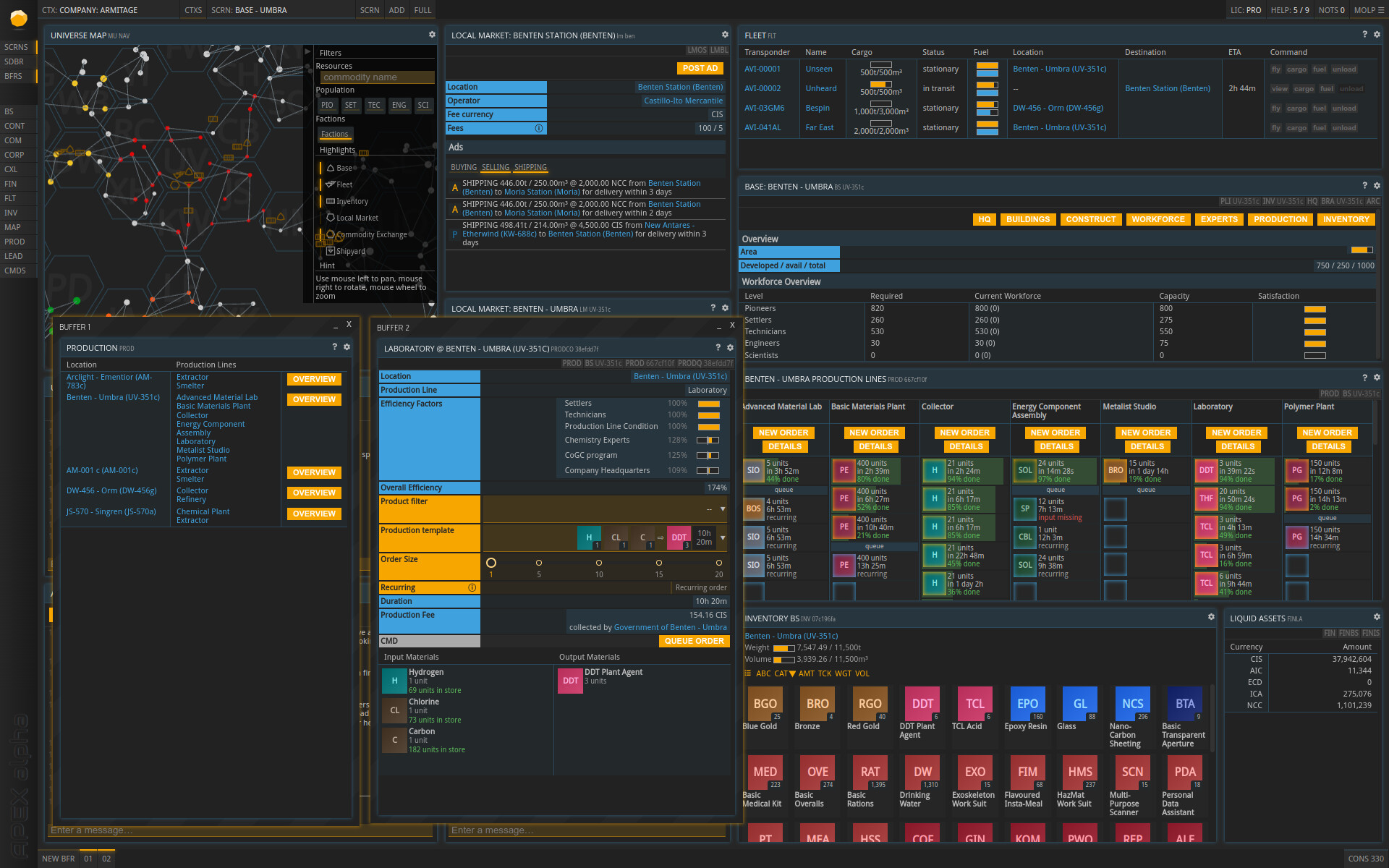 Prosperous Universe screenshot 5