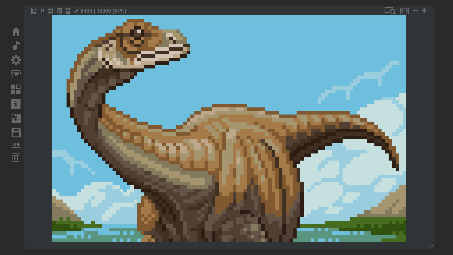 Coloring Game 4 - Dinosaurs screenshot 2