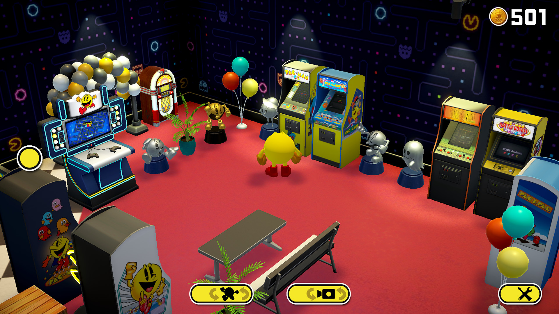 PAC-MAN MUSEUM+ Bonus Figure Set screenshot 1