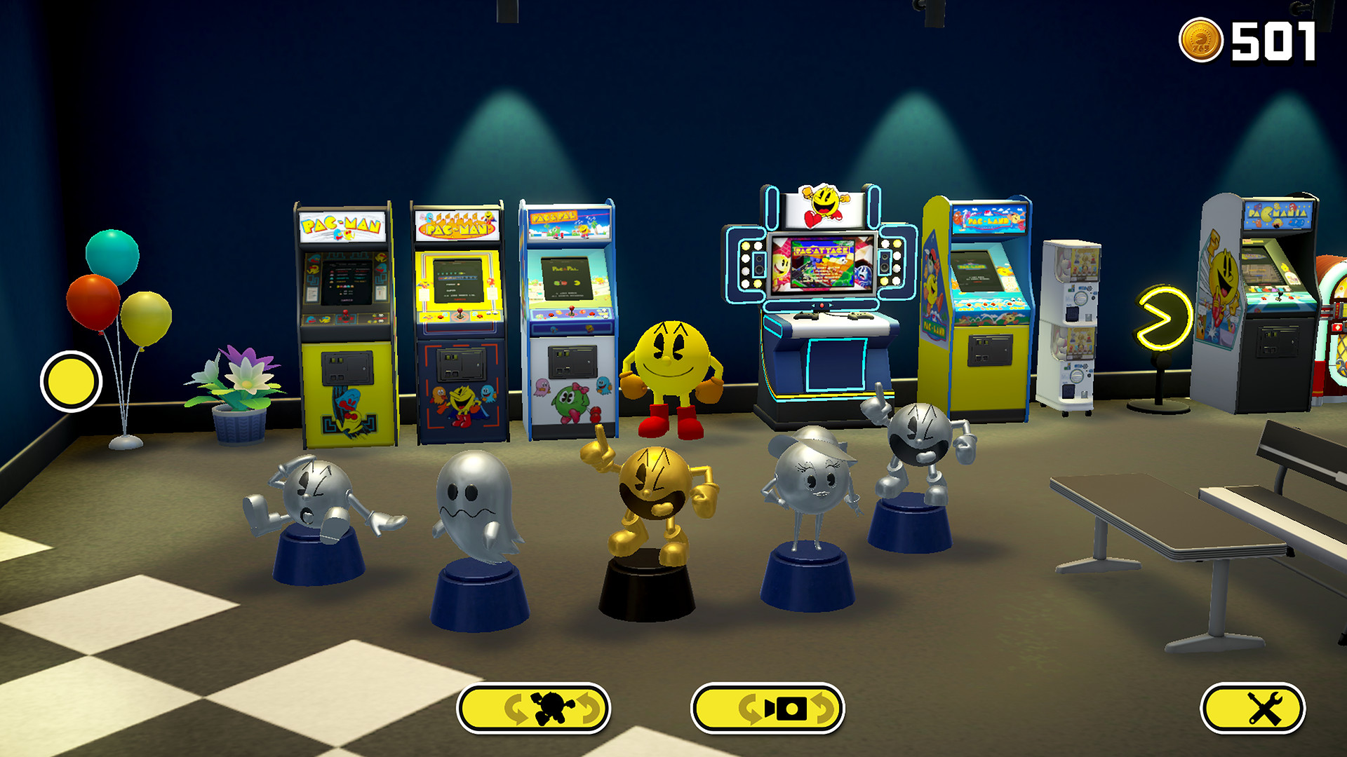 PAC-MAN MUSEUM+ Bonus Figure Set screenshot 2