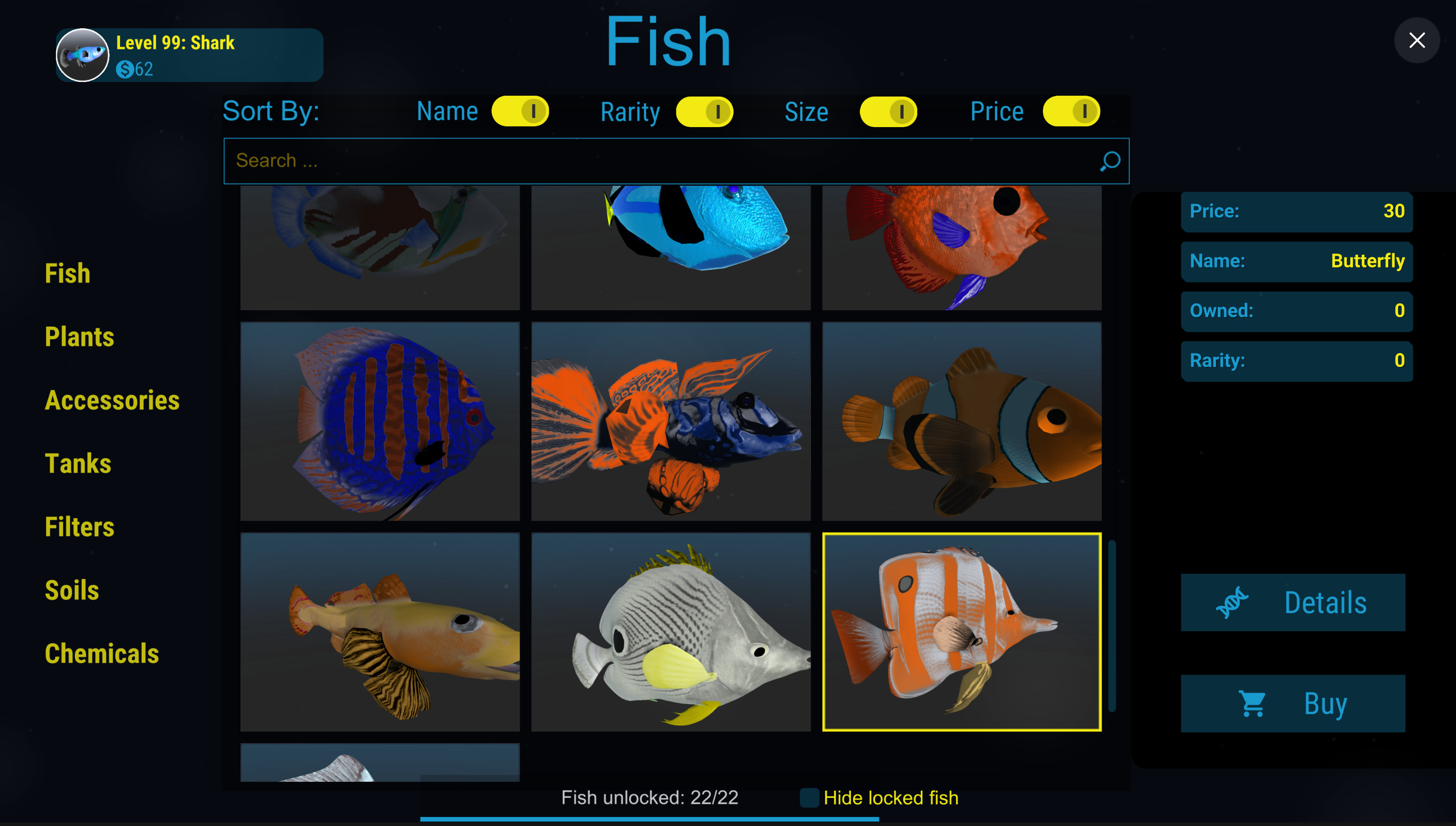 Darwin's Aquarium screenshot 7