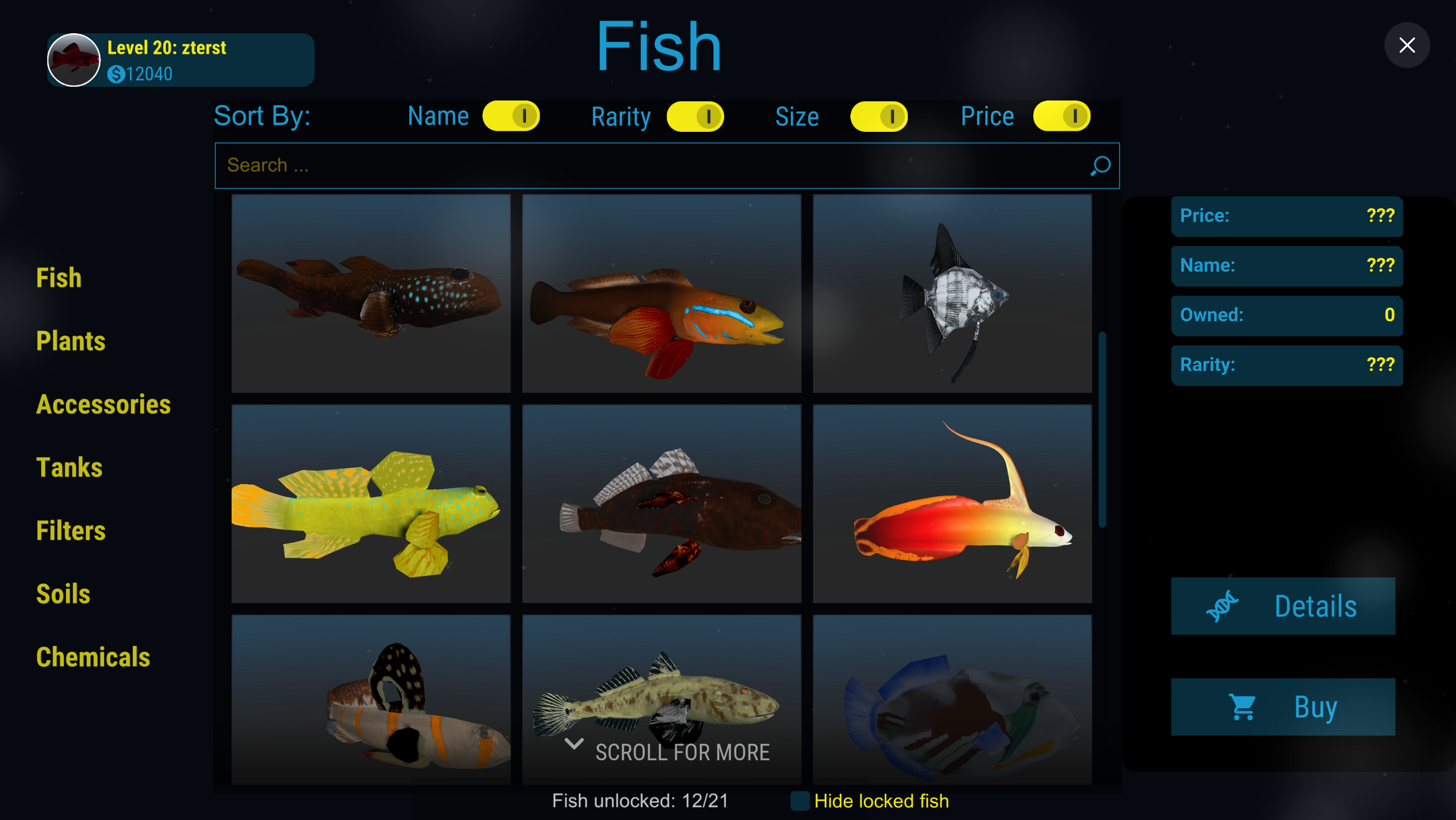 Darwin's Aquarium screenshot 8