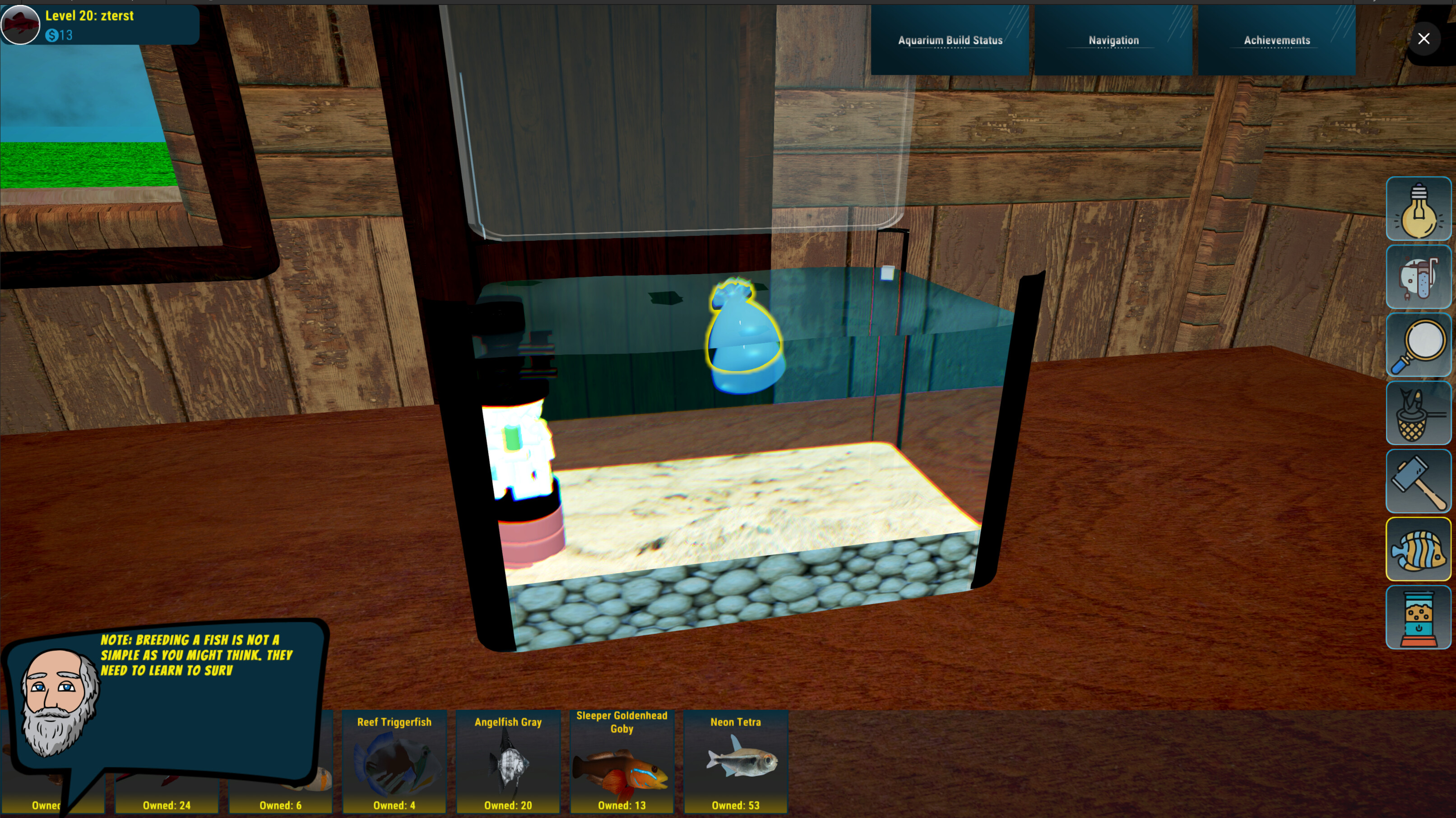 Darwin's Aquarium screenshot 13
