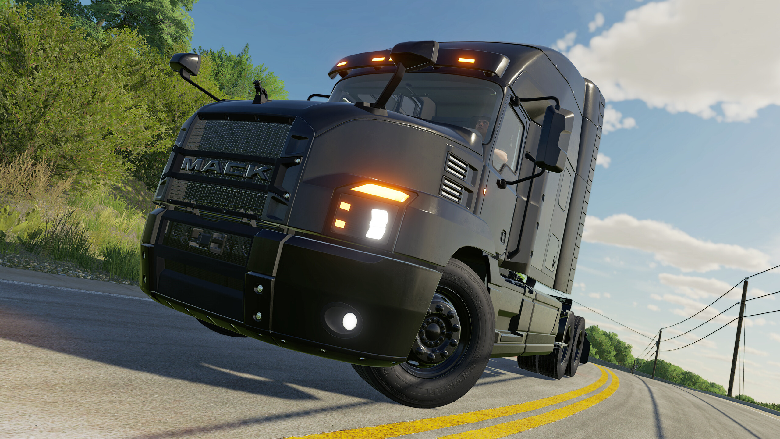 Farming Simulator 22: Mack Trucks - Black Anthem screenshot 4
