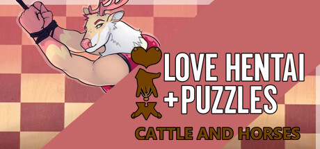Love Hentai and Puzzles: Cattle and Horses: header artwork