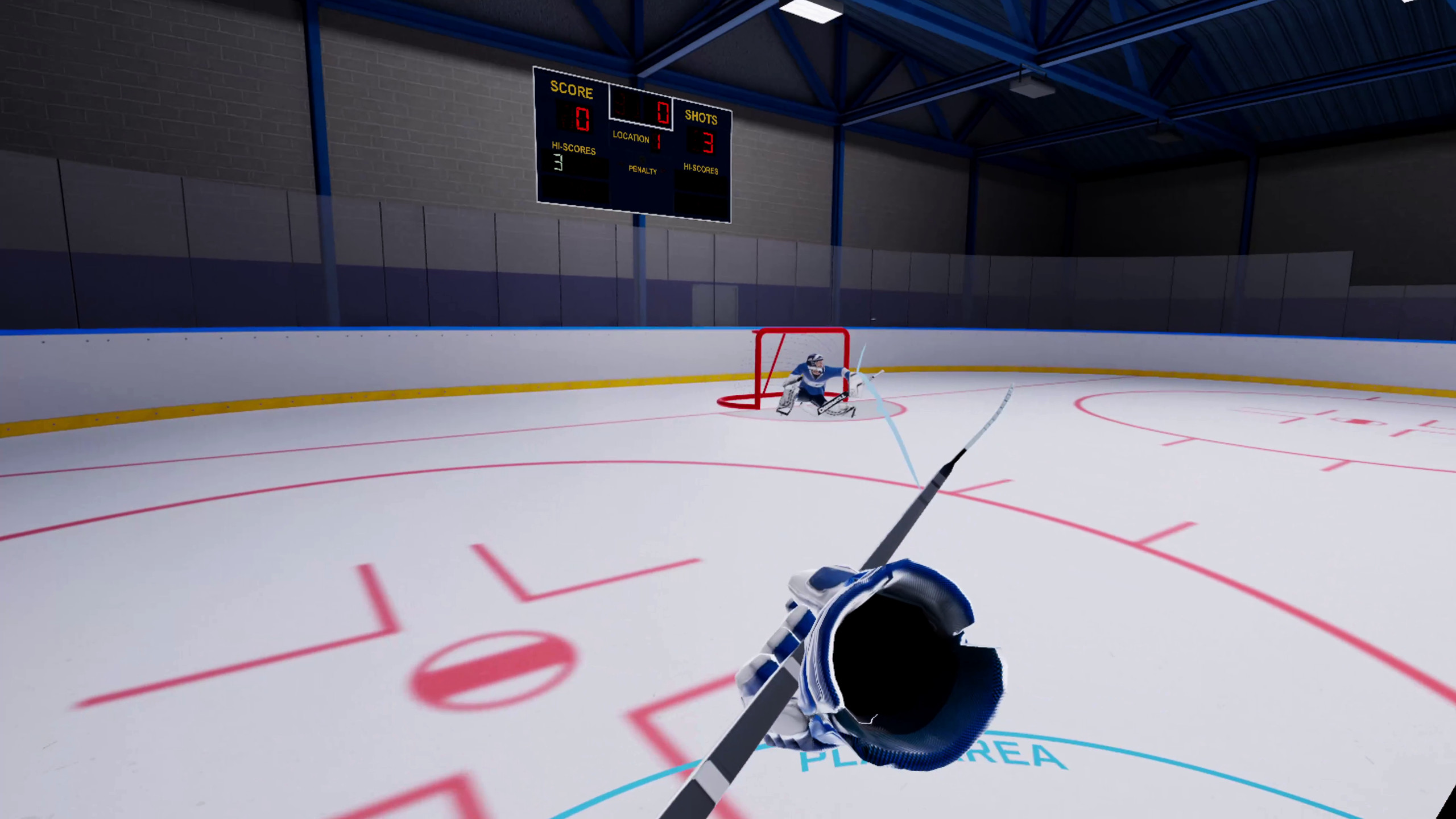 Hockey VR screenshot 1