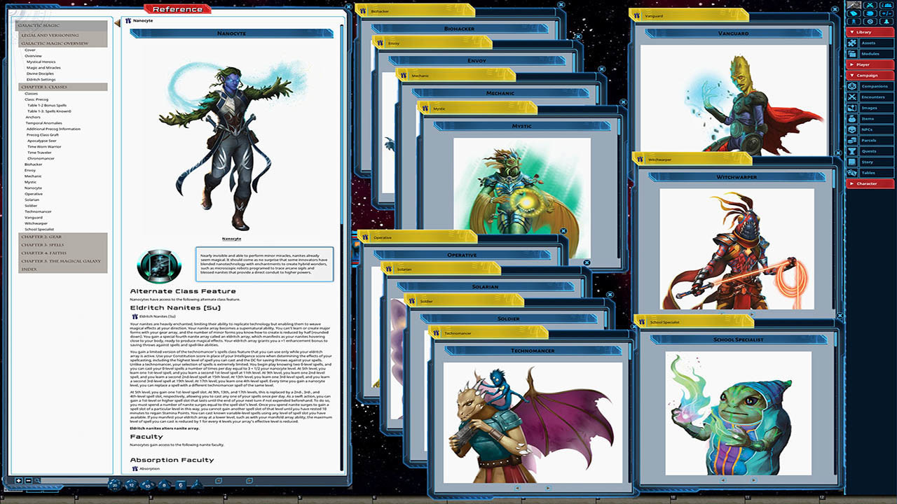 Fantasy Grounds - Starfinder Galactic Magic screenshot 6