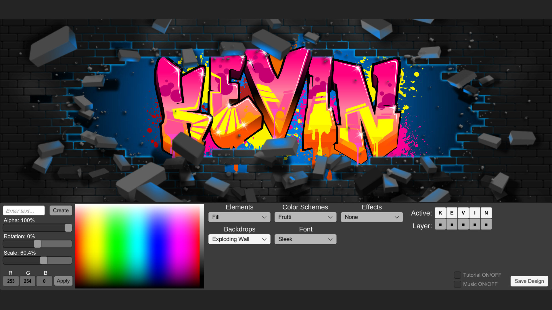 The Graffiti Creator screenshot 5