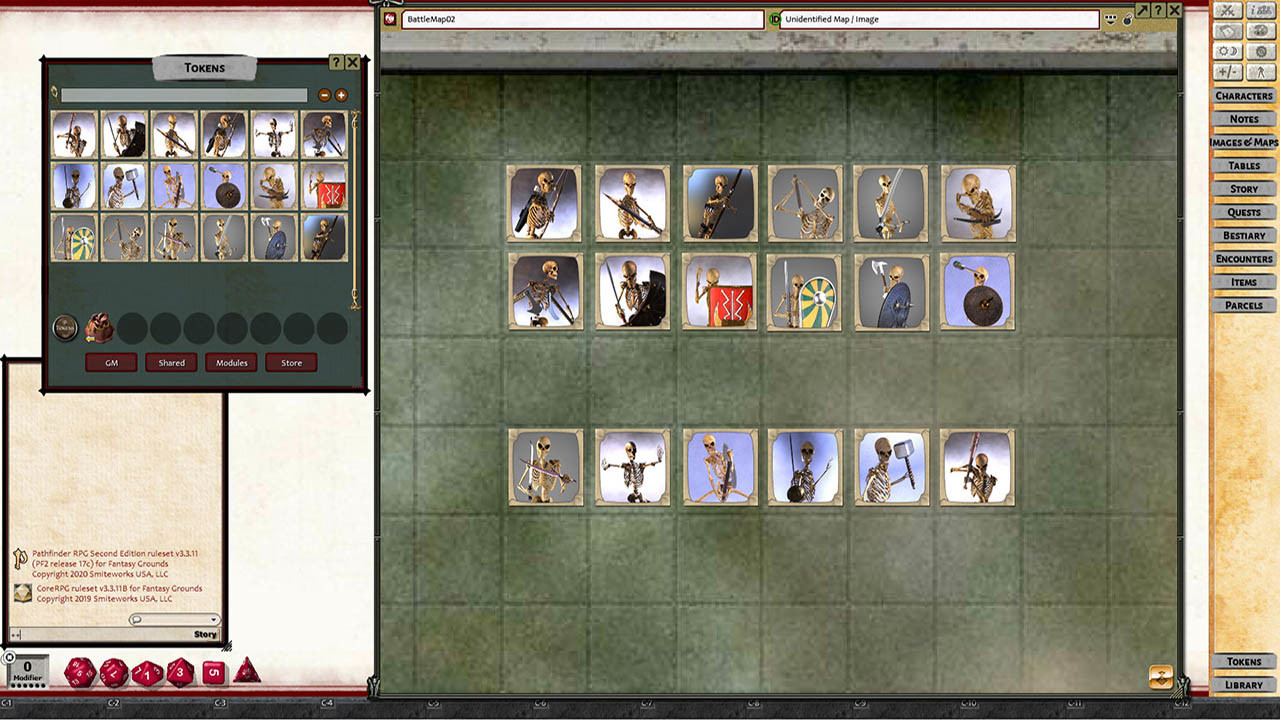 Fantasy Grounds - Skeleton Horde - Token Pack screenshot 5
