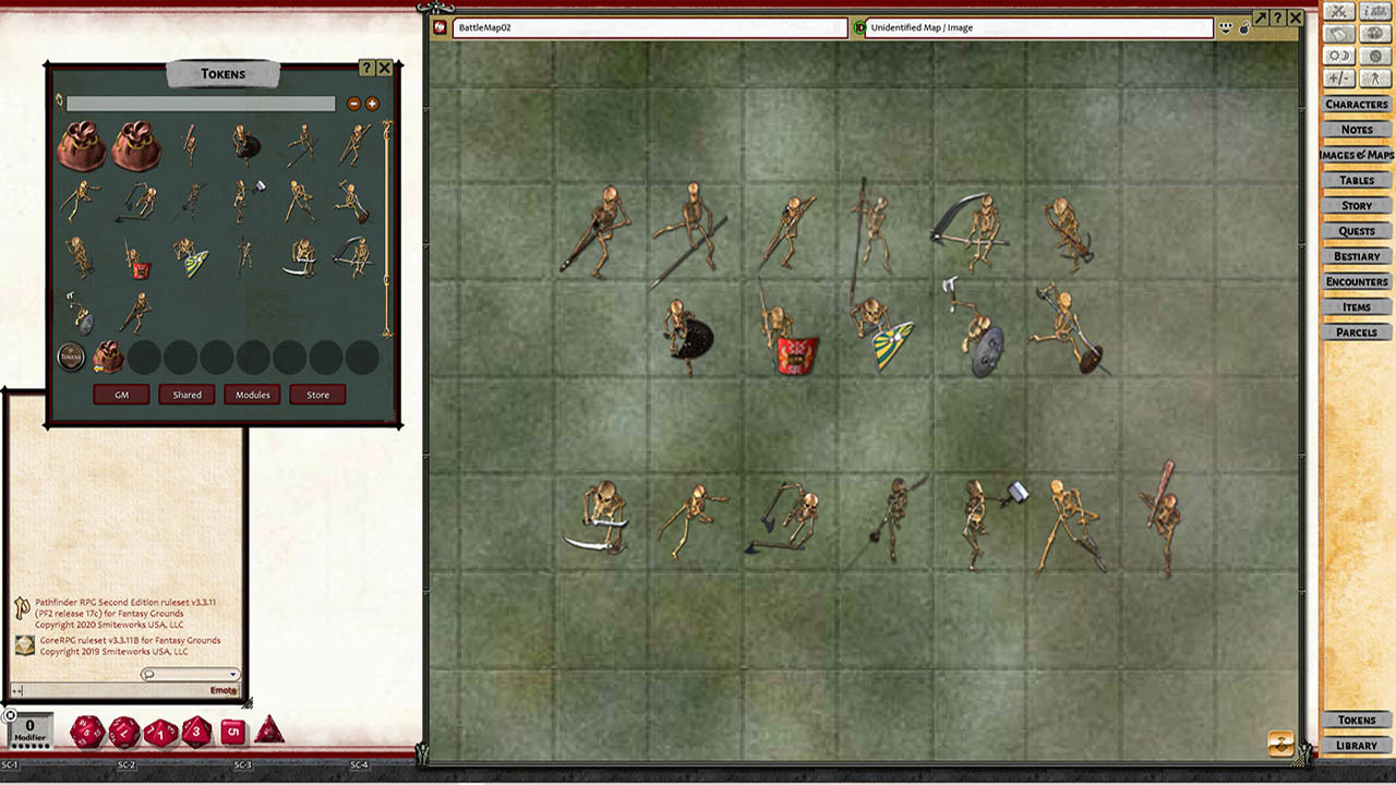 Fantasy Grounds - Skeleton Horde - Token Pack screenshot 2