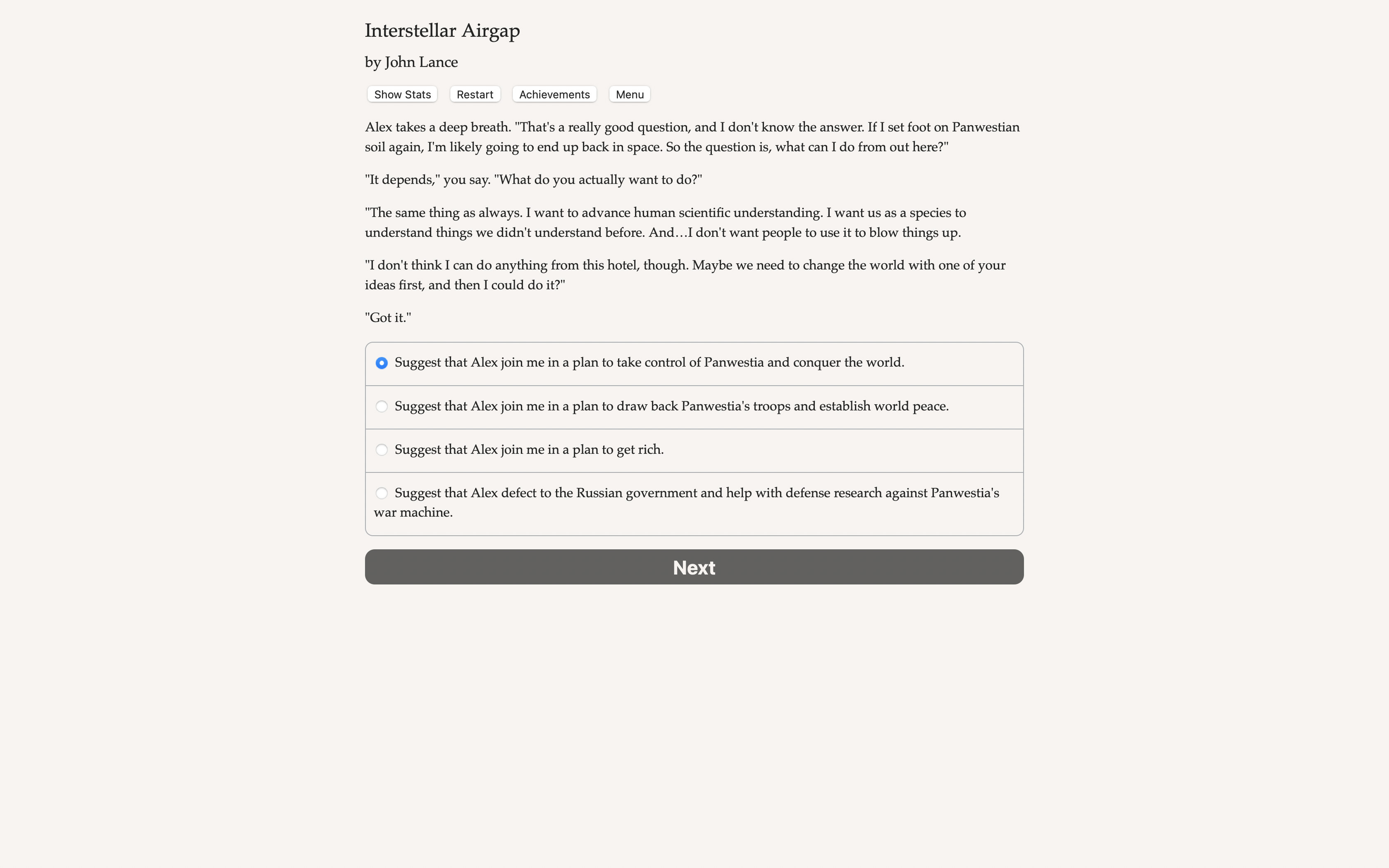 Interstellar Airgap screenshot 5