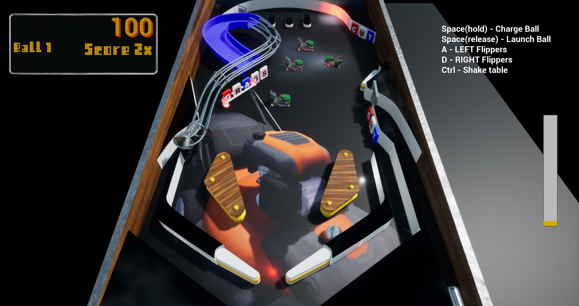 Lawnmower Game: Pinball screenshot 3