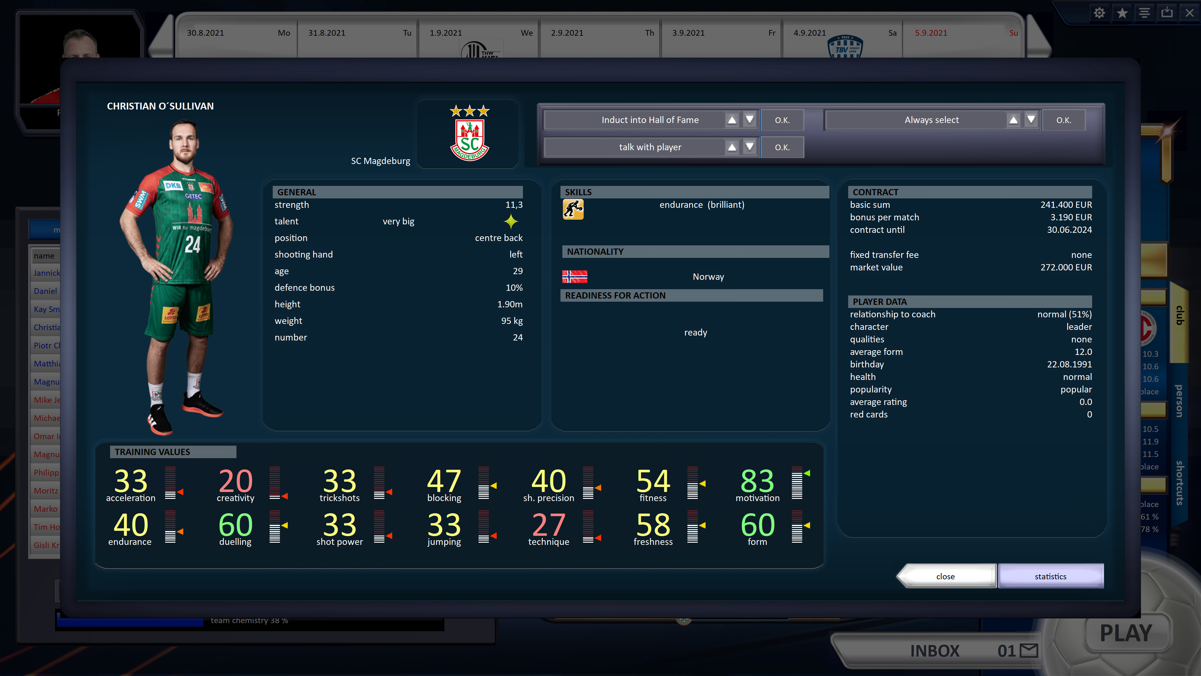 Handball Manager 2022 screenshot 10