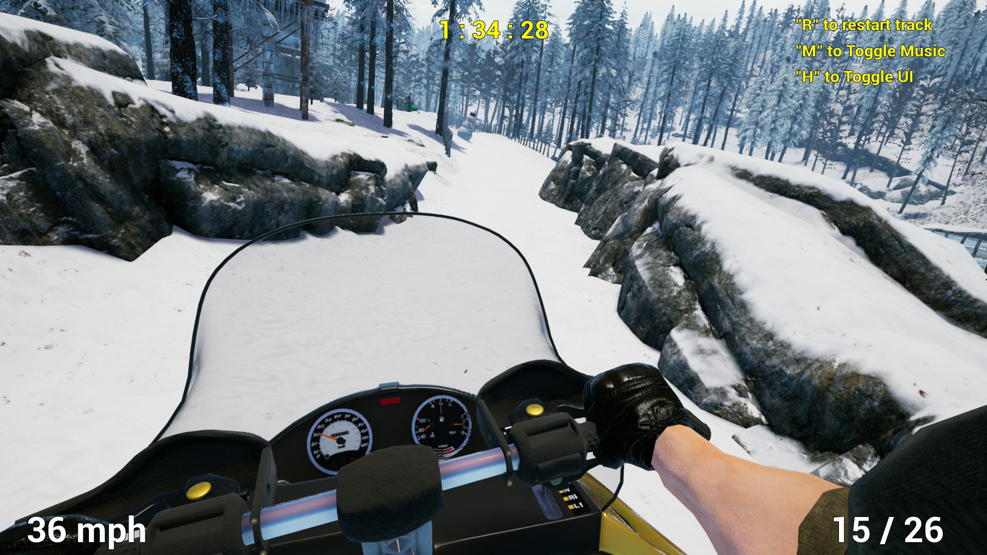SnowRocket screenshot 1