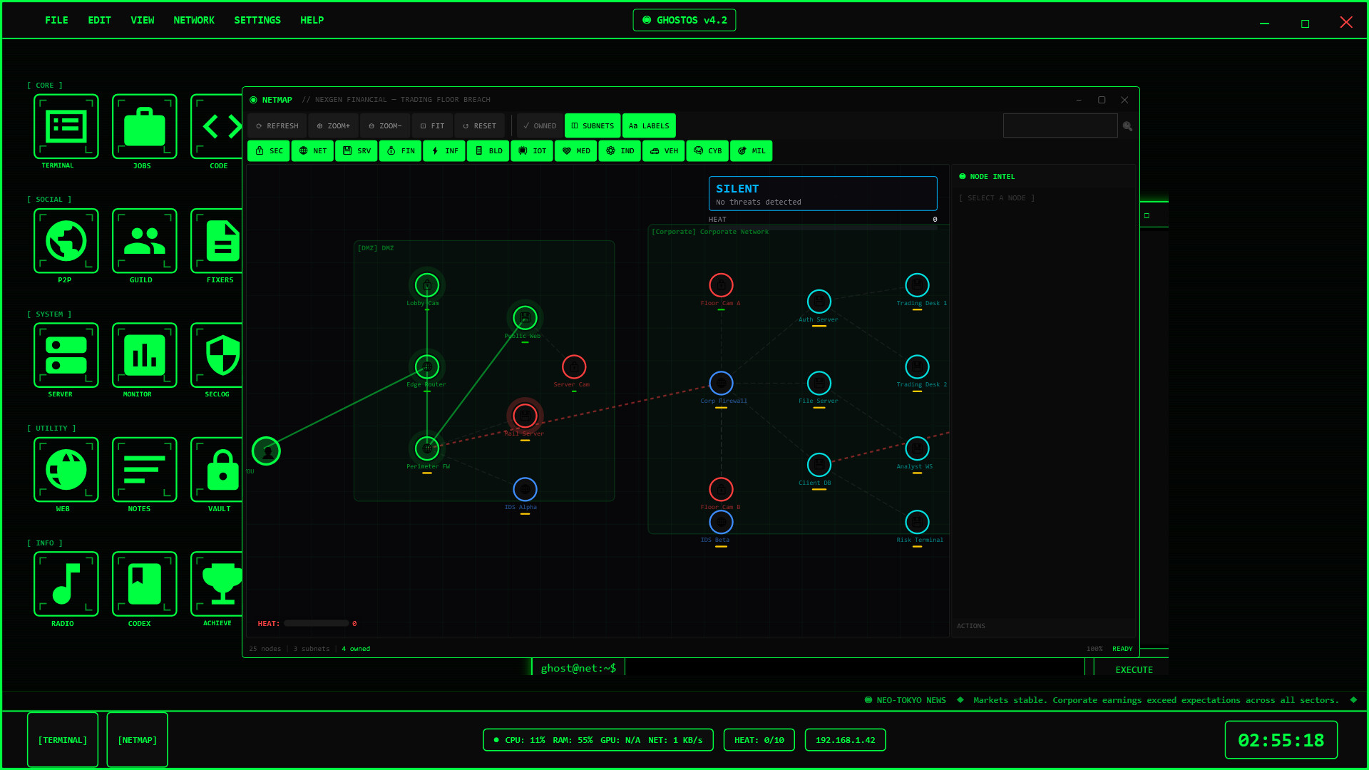 Ghost Network : Dark Hacker screenshot 10