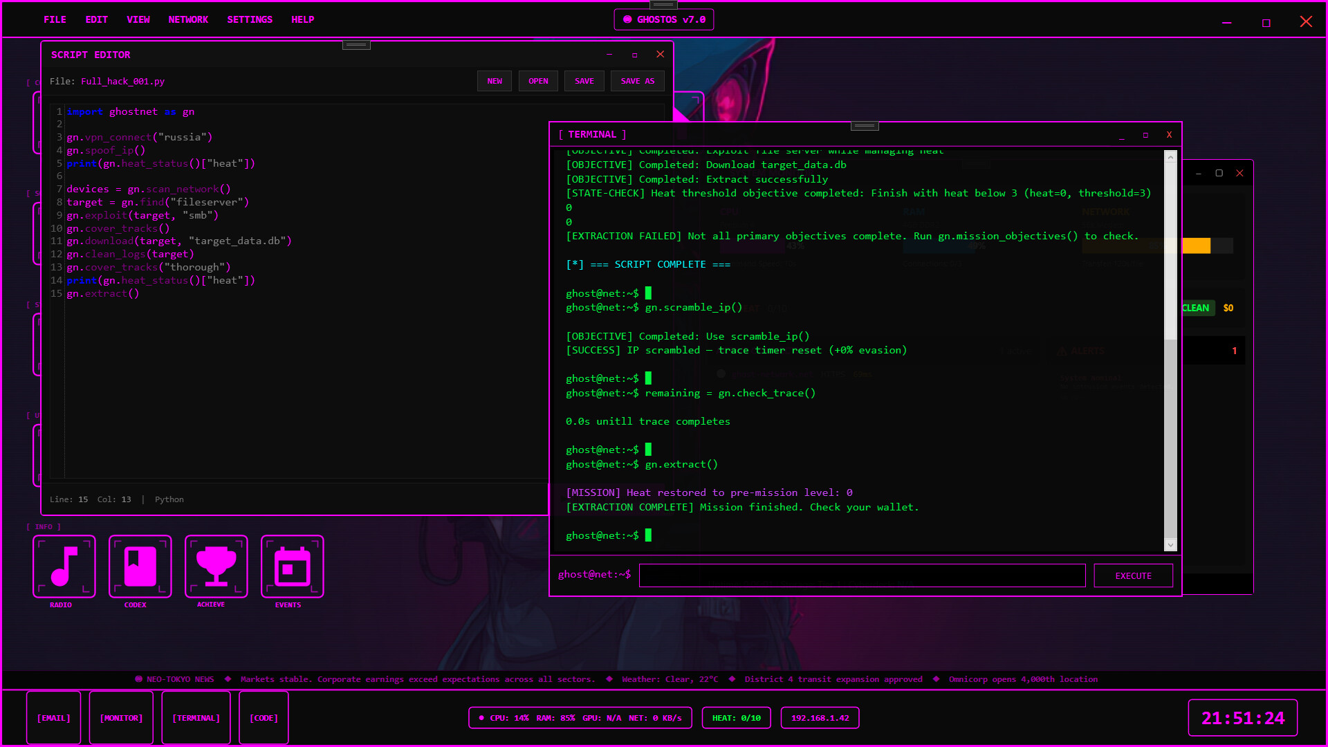 Ghost Network : Dark Hacker screenshot 9