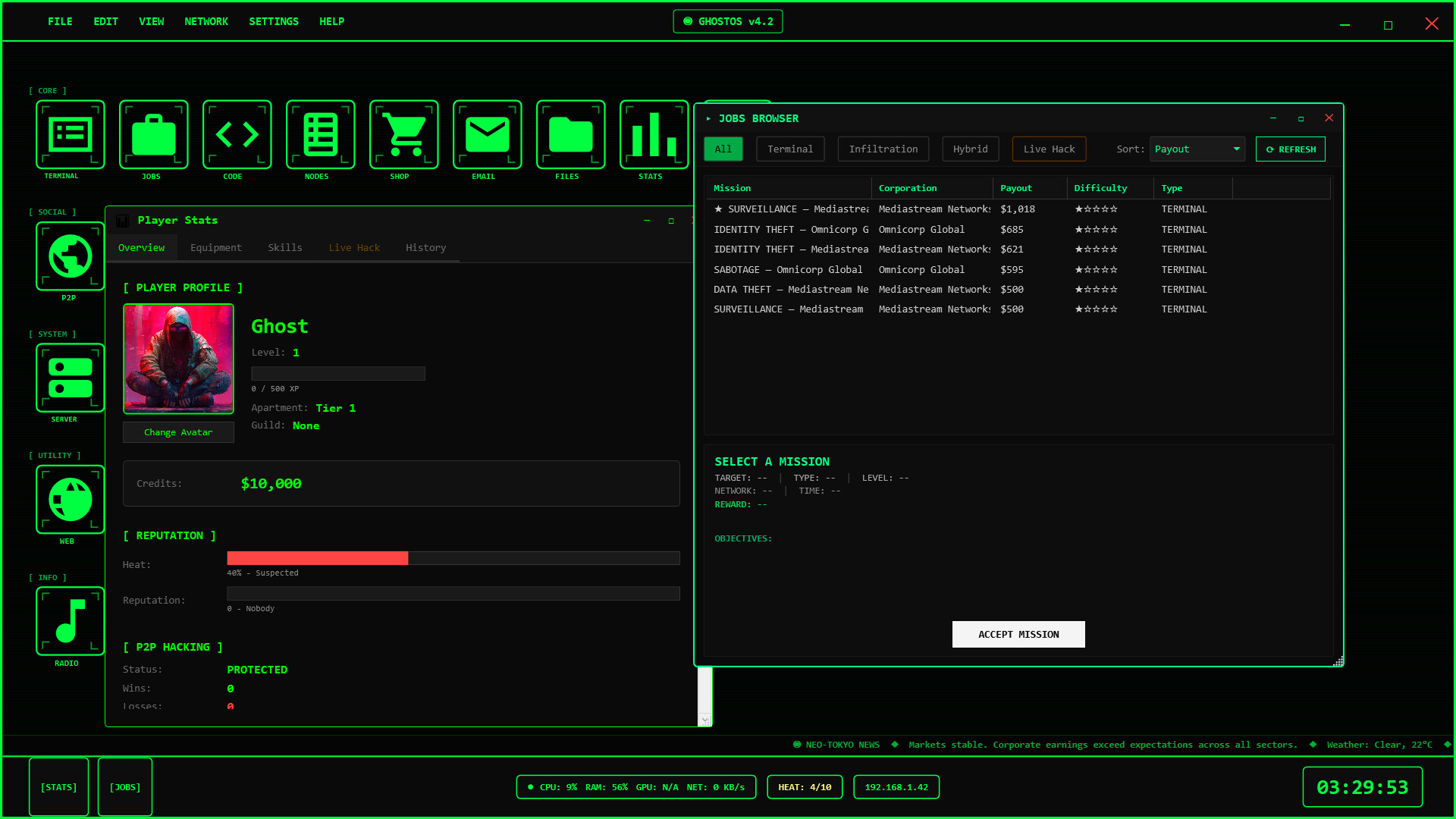 Ghost Network : Dark Hacker screenshot 14